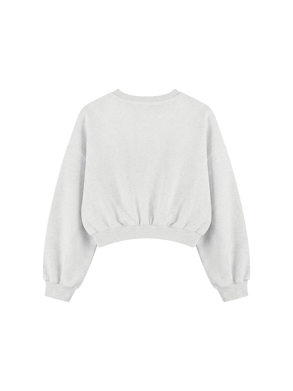 Women's Boxy Cropped Crewneck Sweatshirt