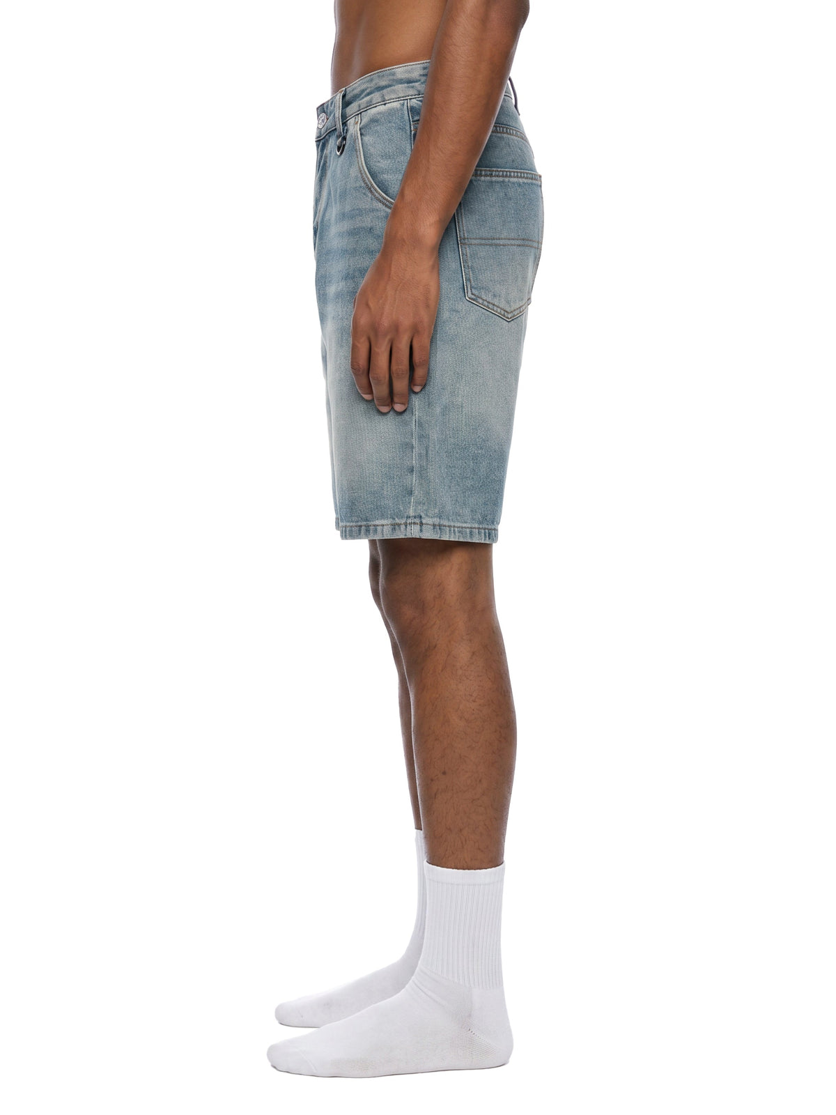 Men’s Vintage Wash Denim Shorts