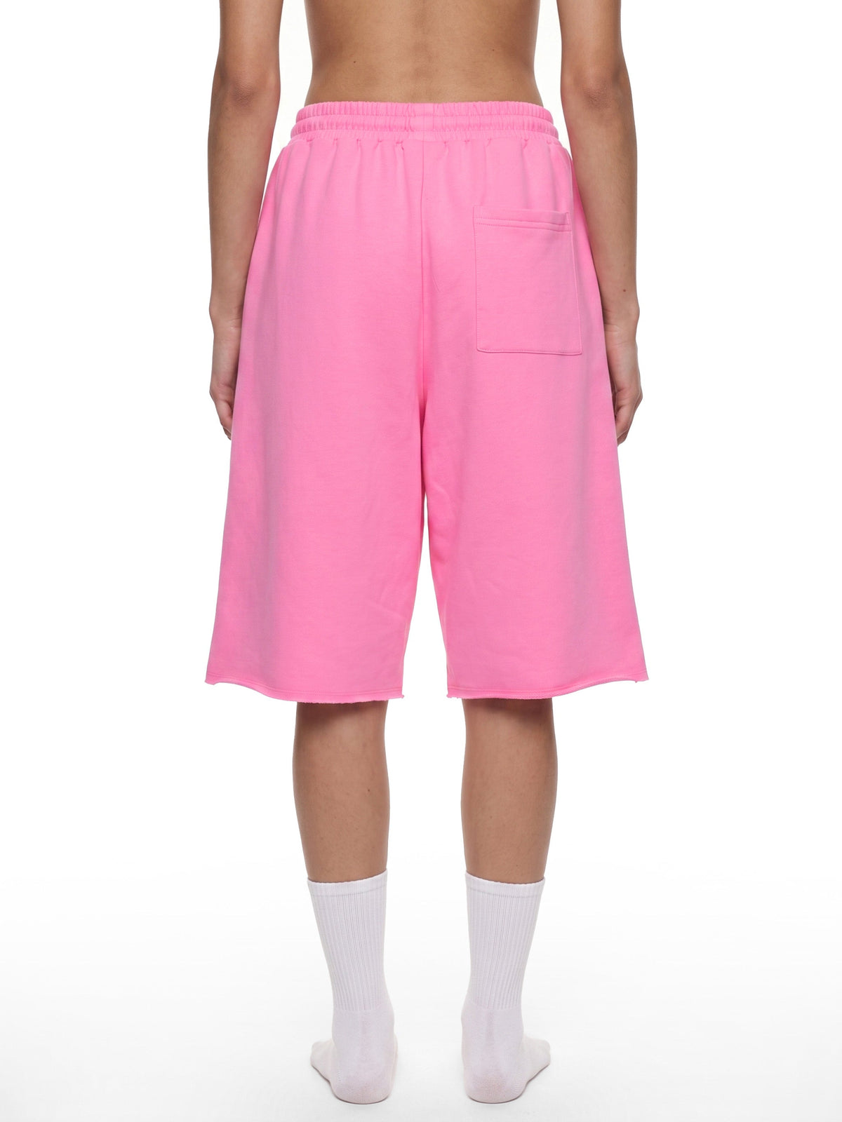 Unisex Loose Raw Edge Shorts