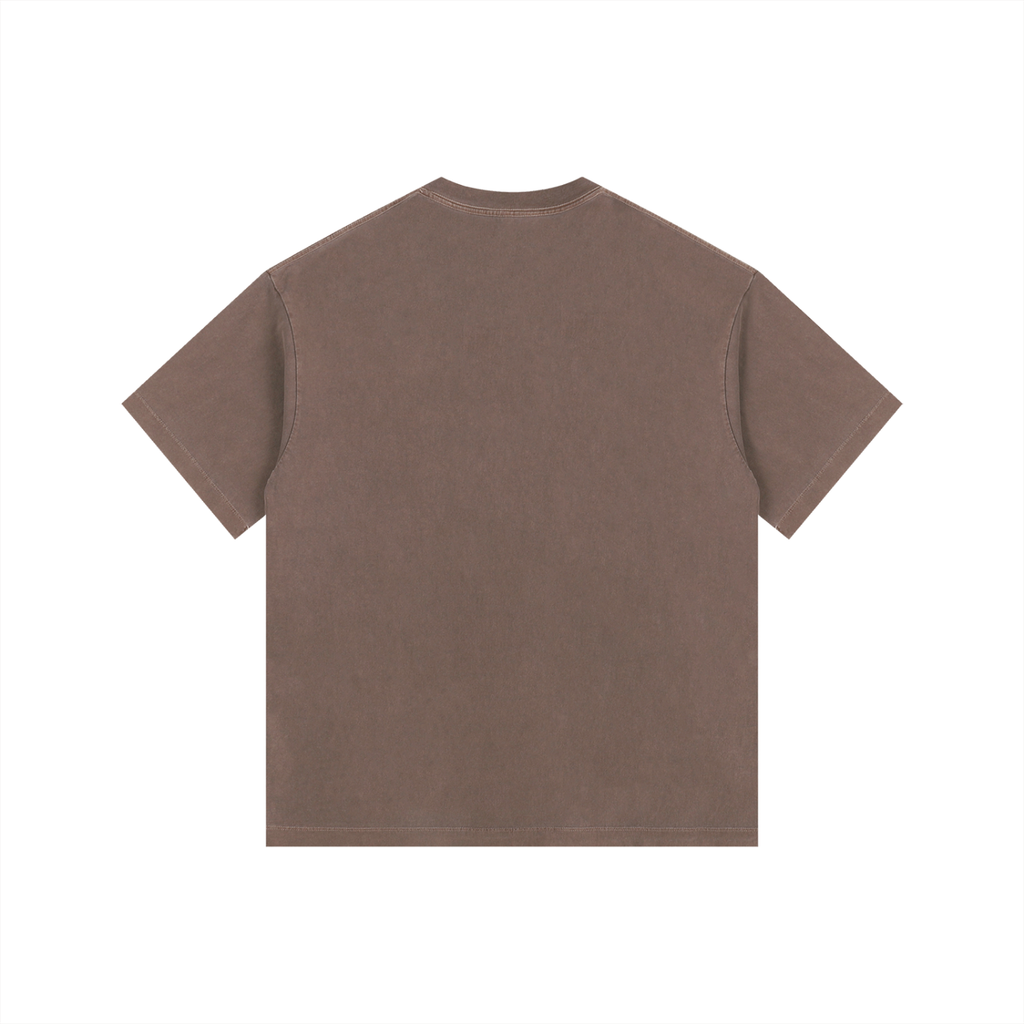 Unisex Vintage-Washed Oversized Cotton T-Shirt gallery view