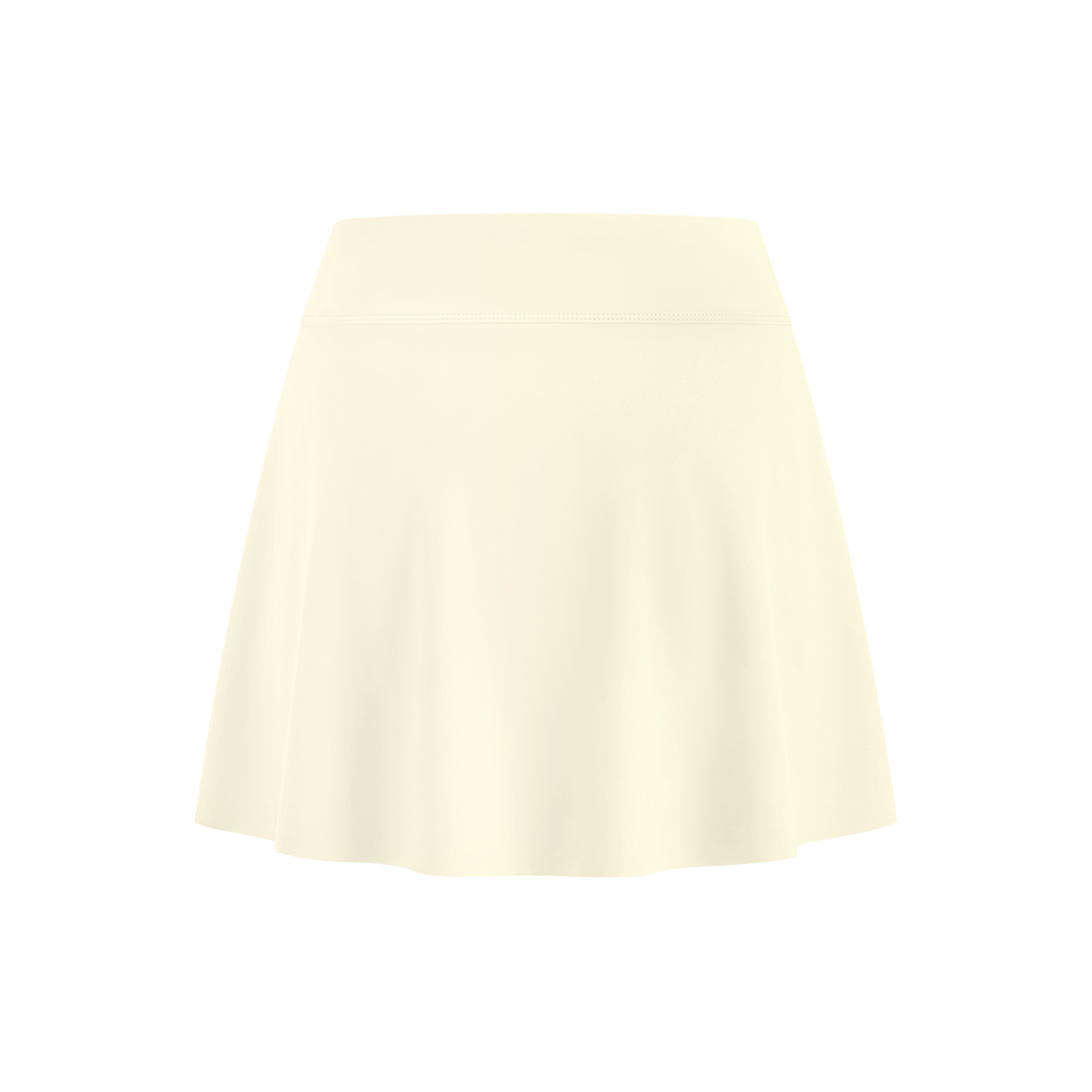 Off Script Women’s Contrast-Stripe Side-Slit A-Line Skirt
