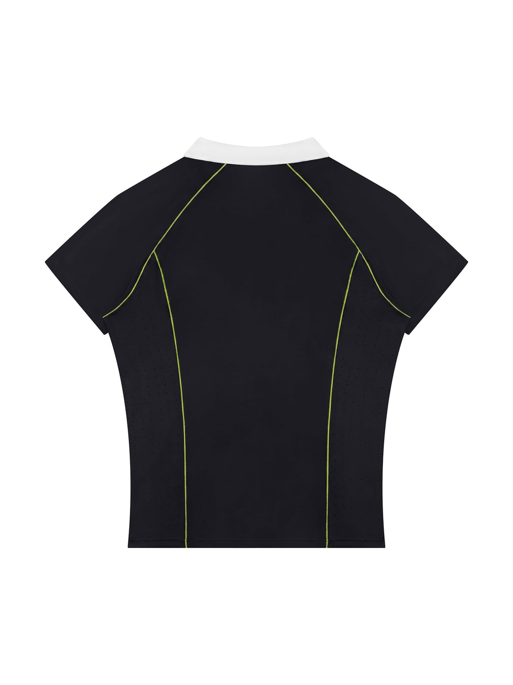 Women’s Slim Fit Quarter-Zip Polo Shirt