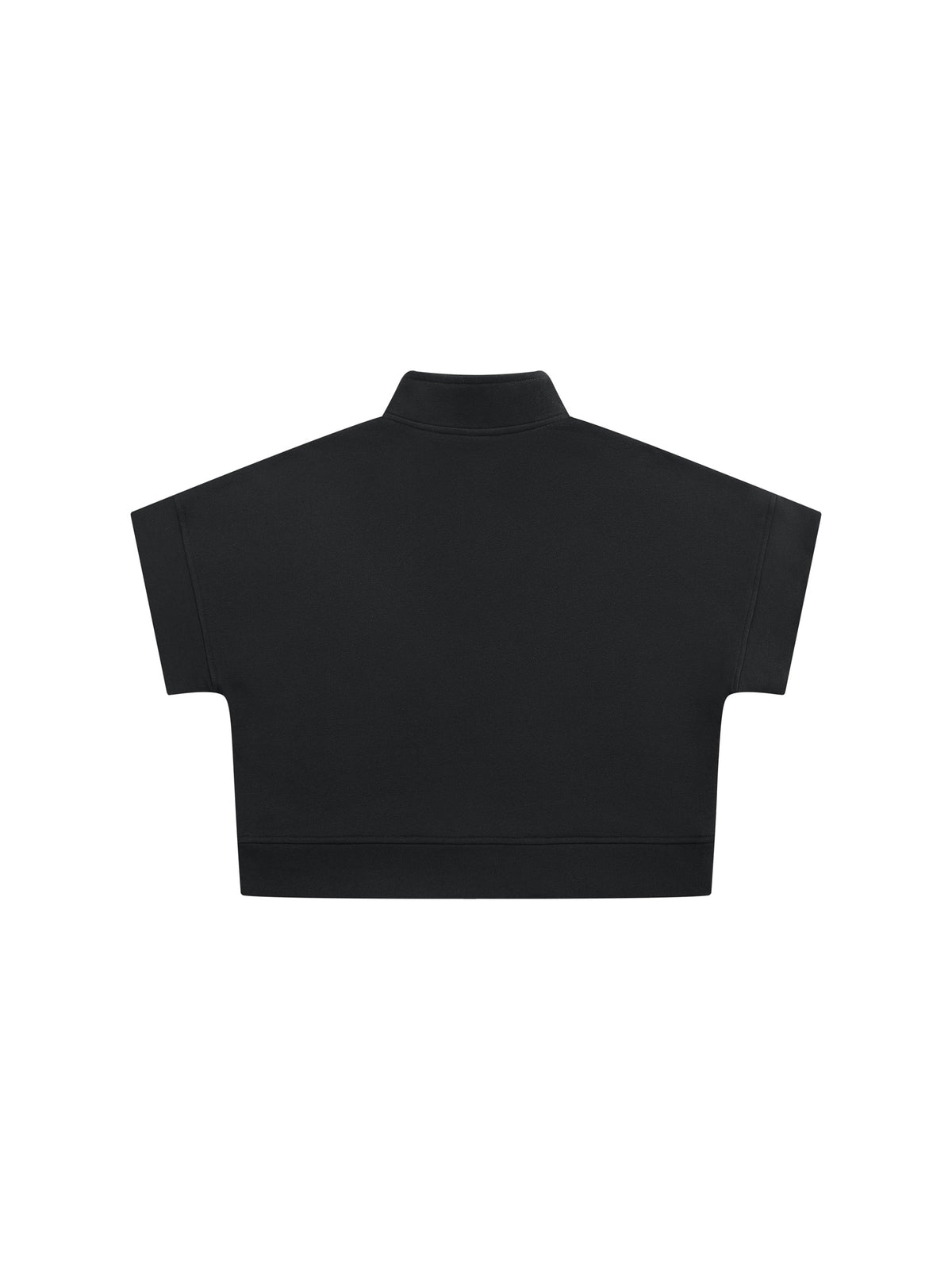 Women's Quarter Zip Crop Sweatshirt