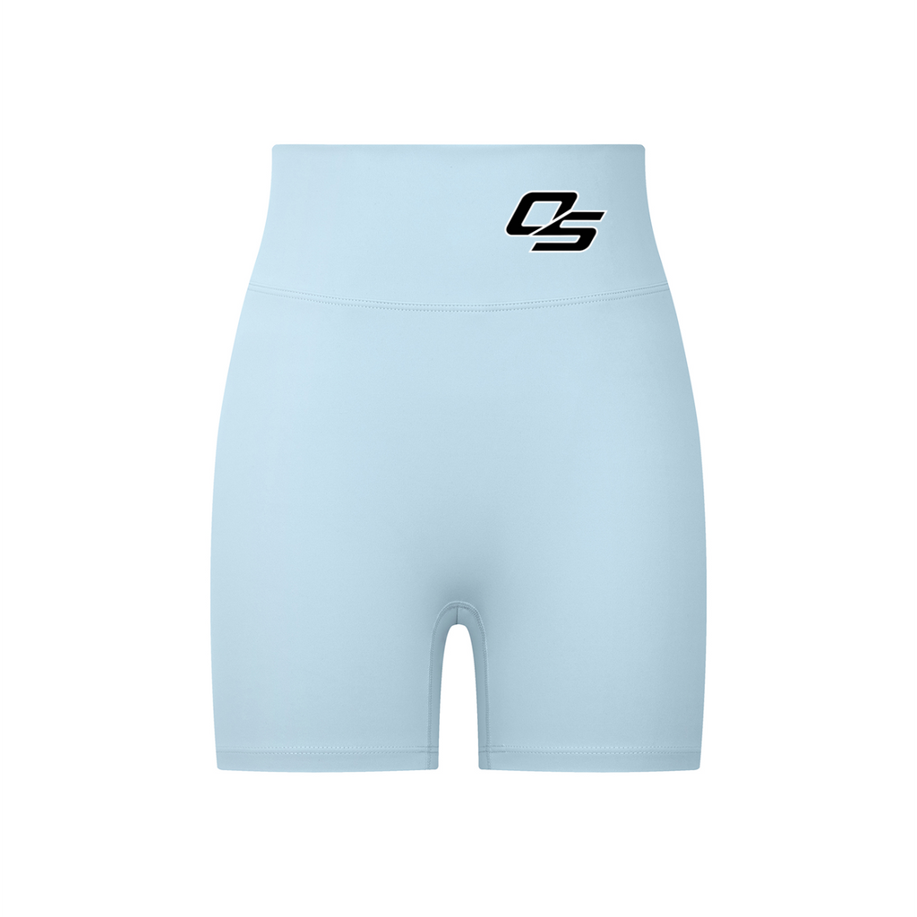 High-Waisted Blend Biker Shorts