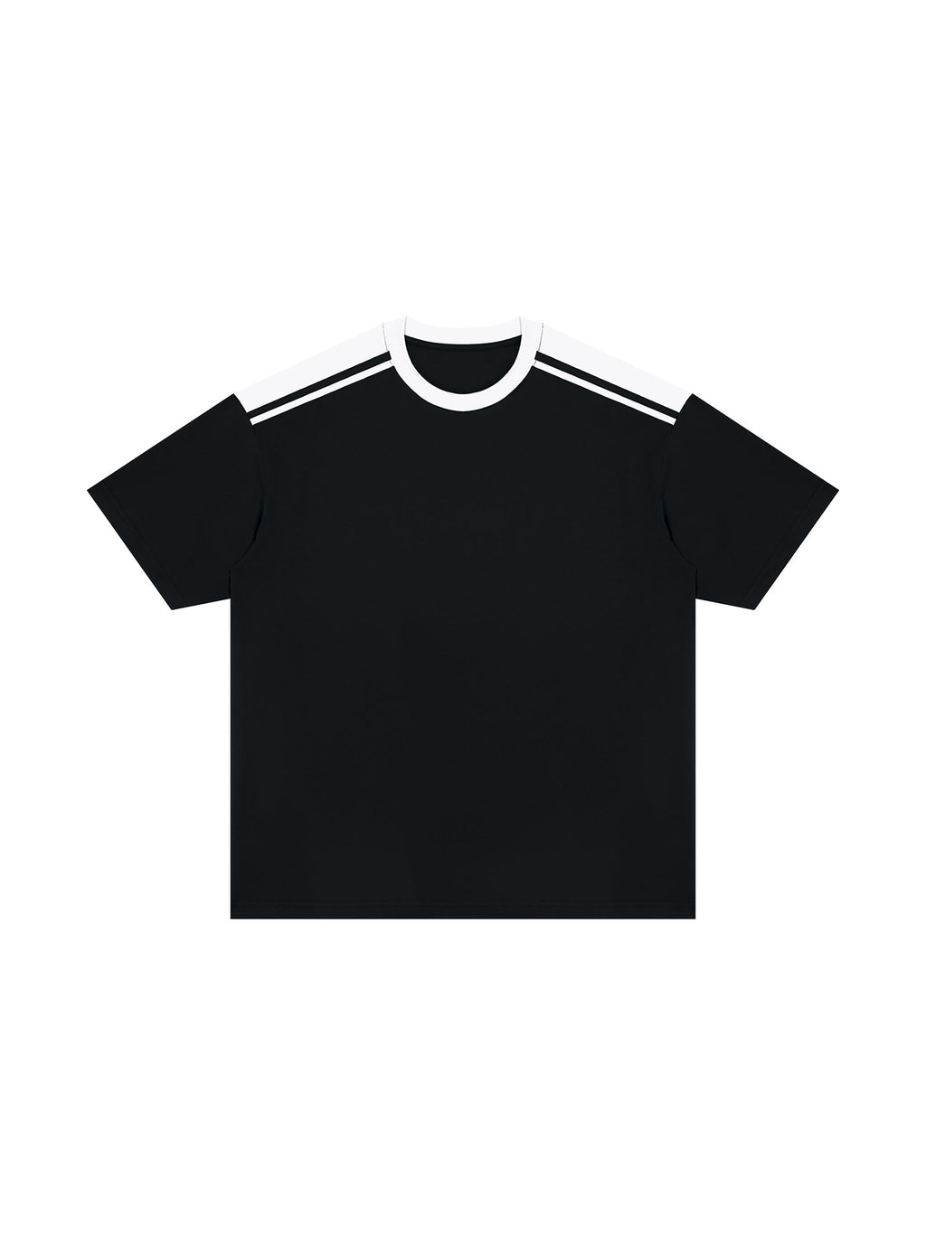 Unisex Color Block Loose T-Shirt