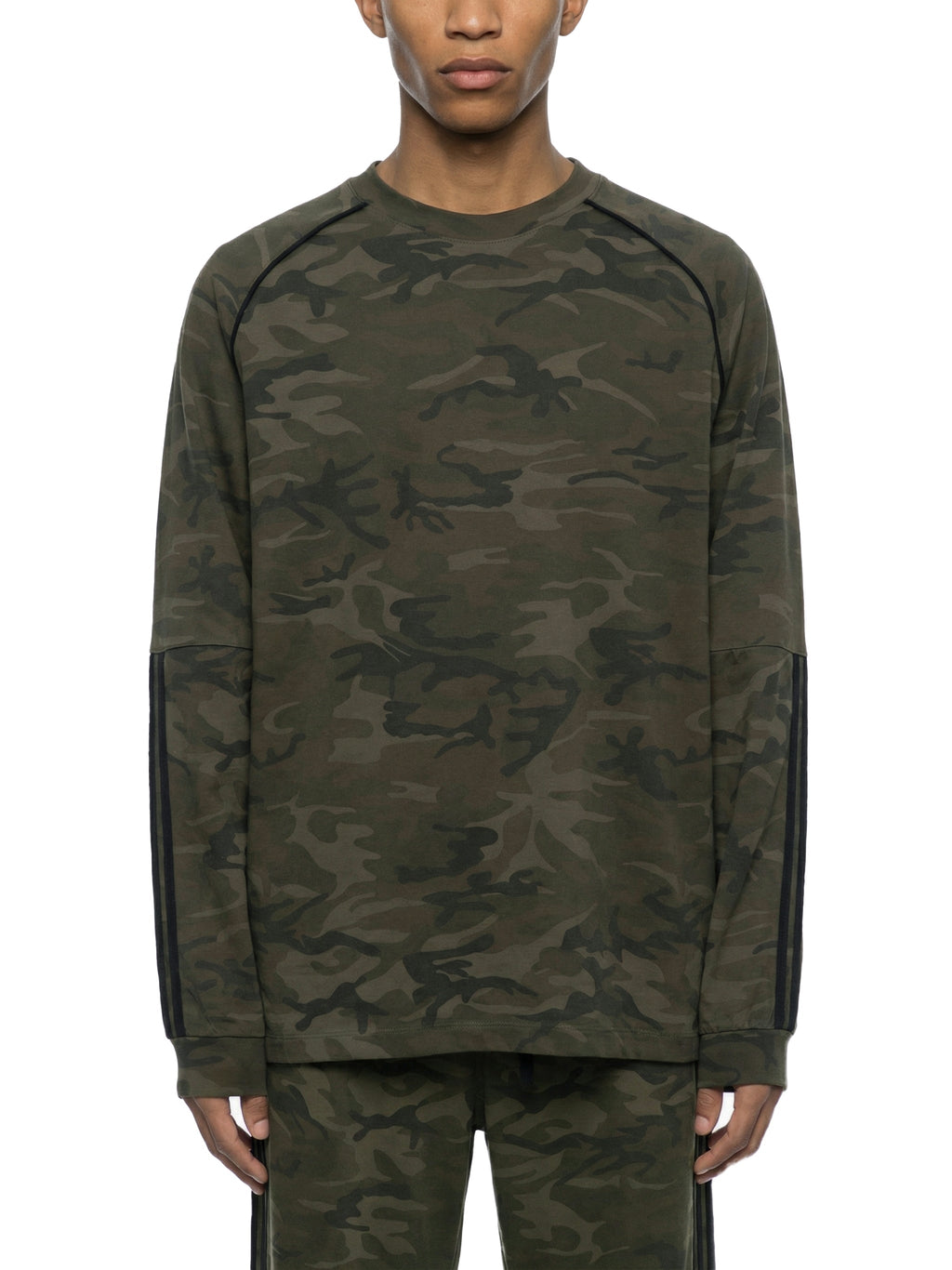 Unisex Camo Loose Long Sleeve T-Shirt