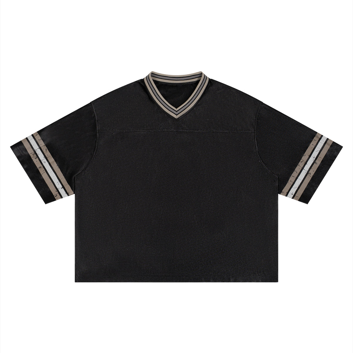 Unisex Boxy Striped Soccer Jersey