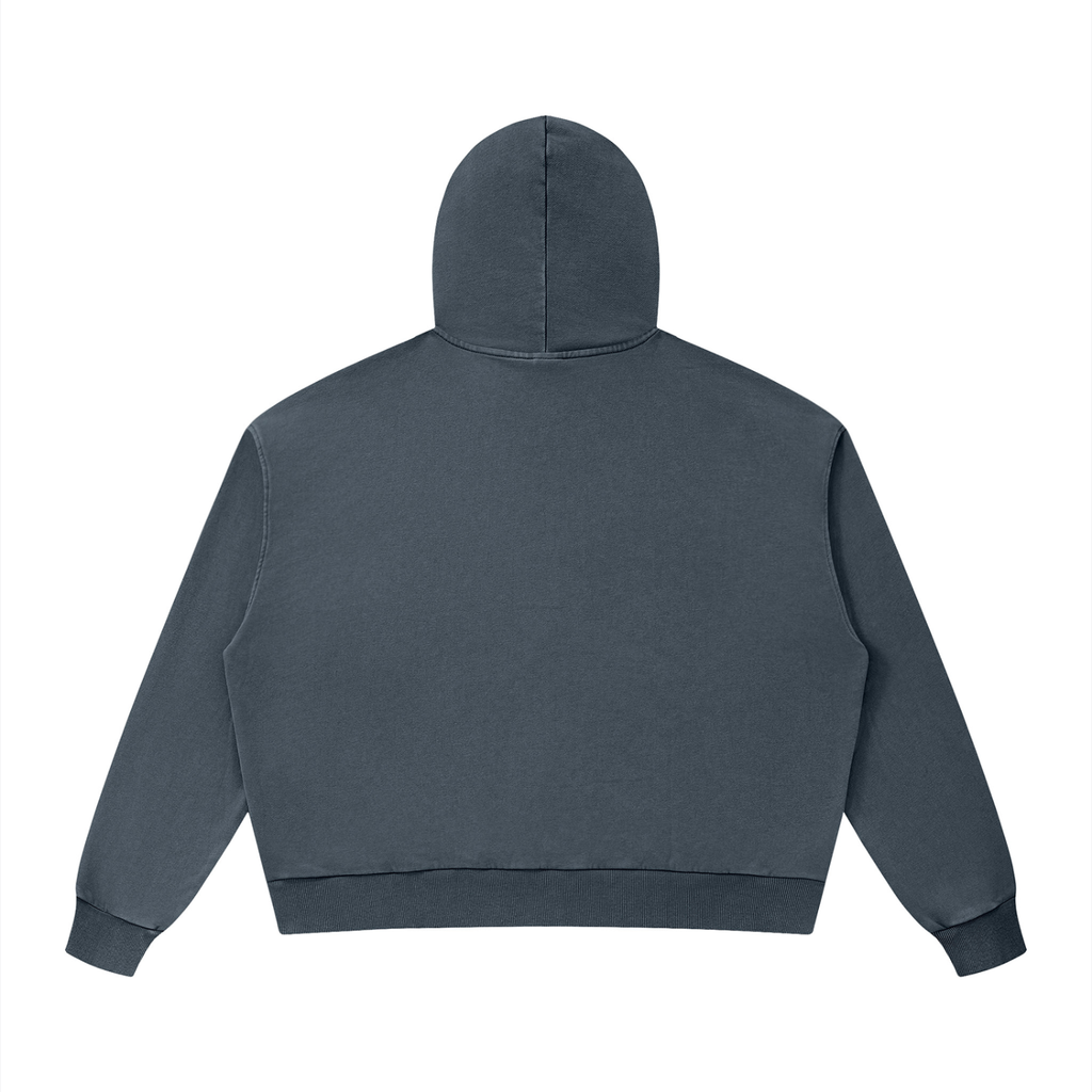 Unisex Mineral Wash Boxy Hoodie