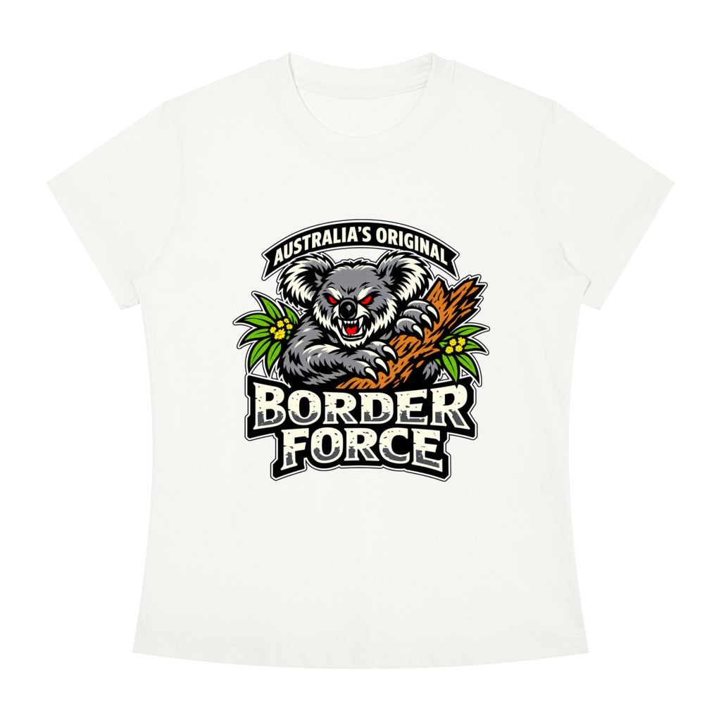 Drop Bear Women's Slim Fit Crewneck T-Shirt