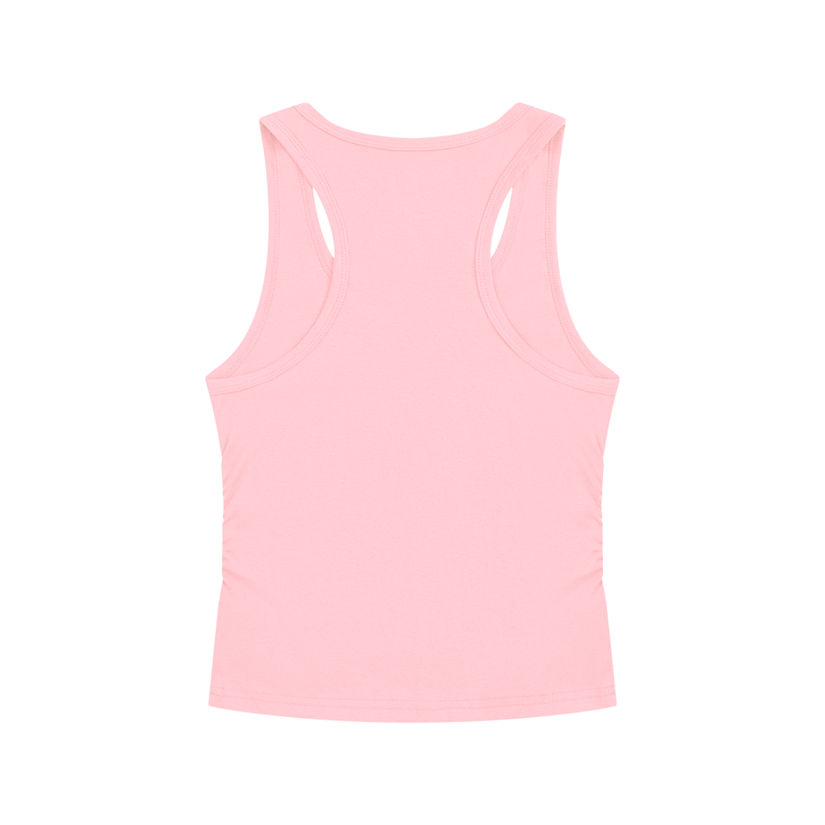 Celestial Butterfly Ruched Cropped Tank Top