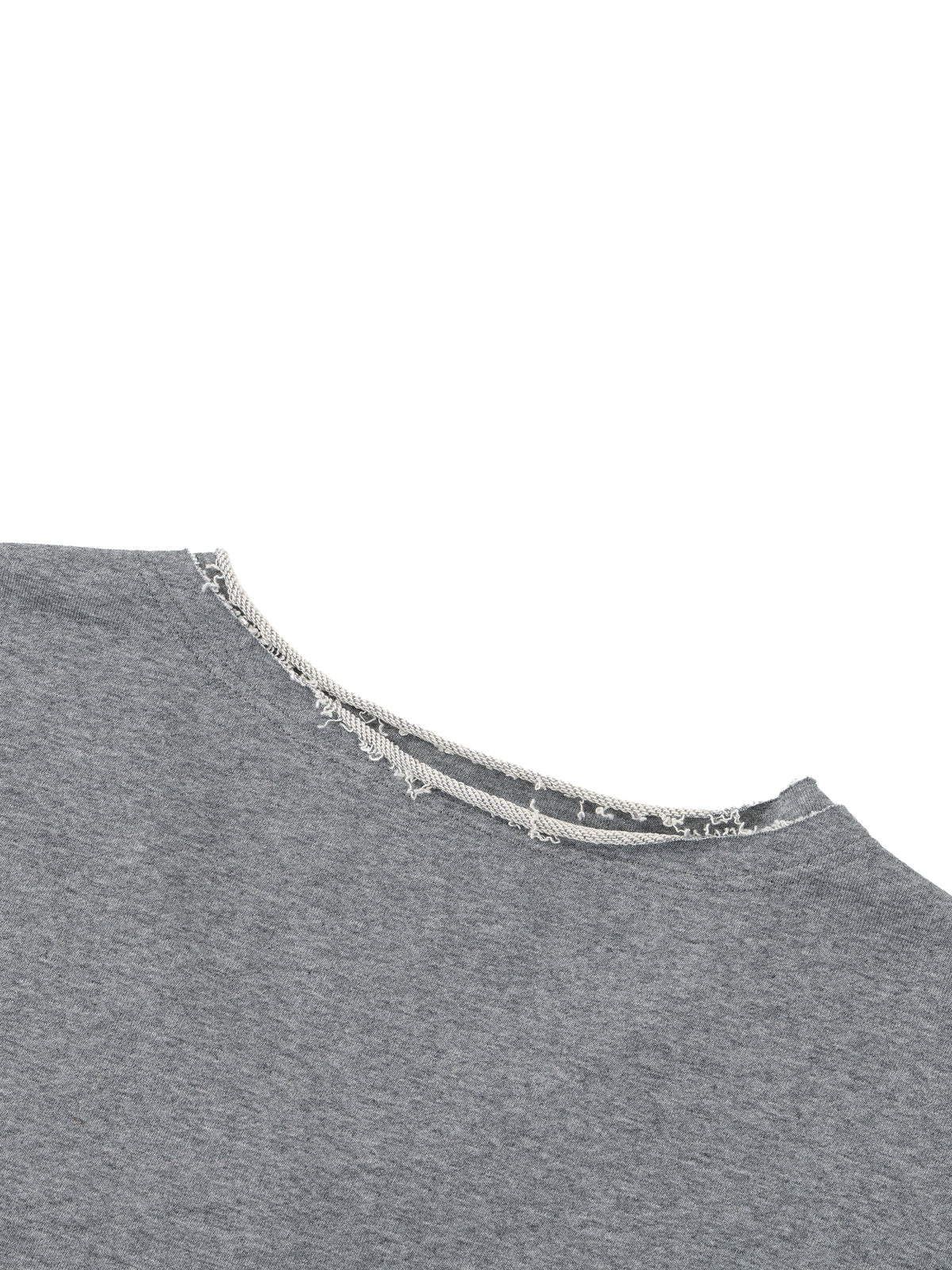 Women's Raw Hem Long Sleeve T-Shirt