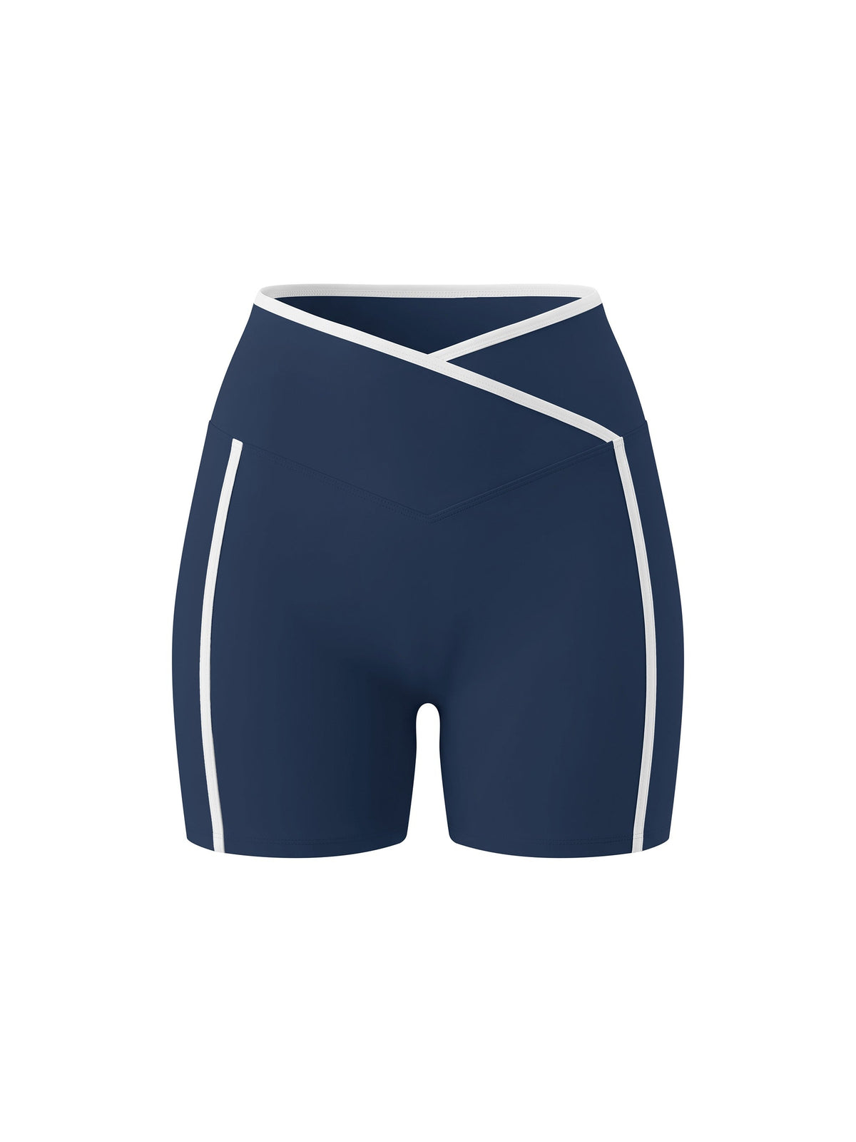 Women’s High Rise Color Block Yoga Shorts