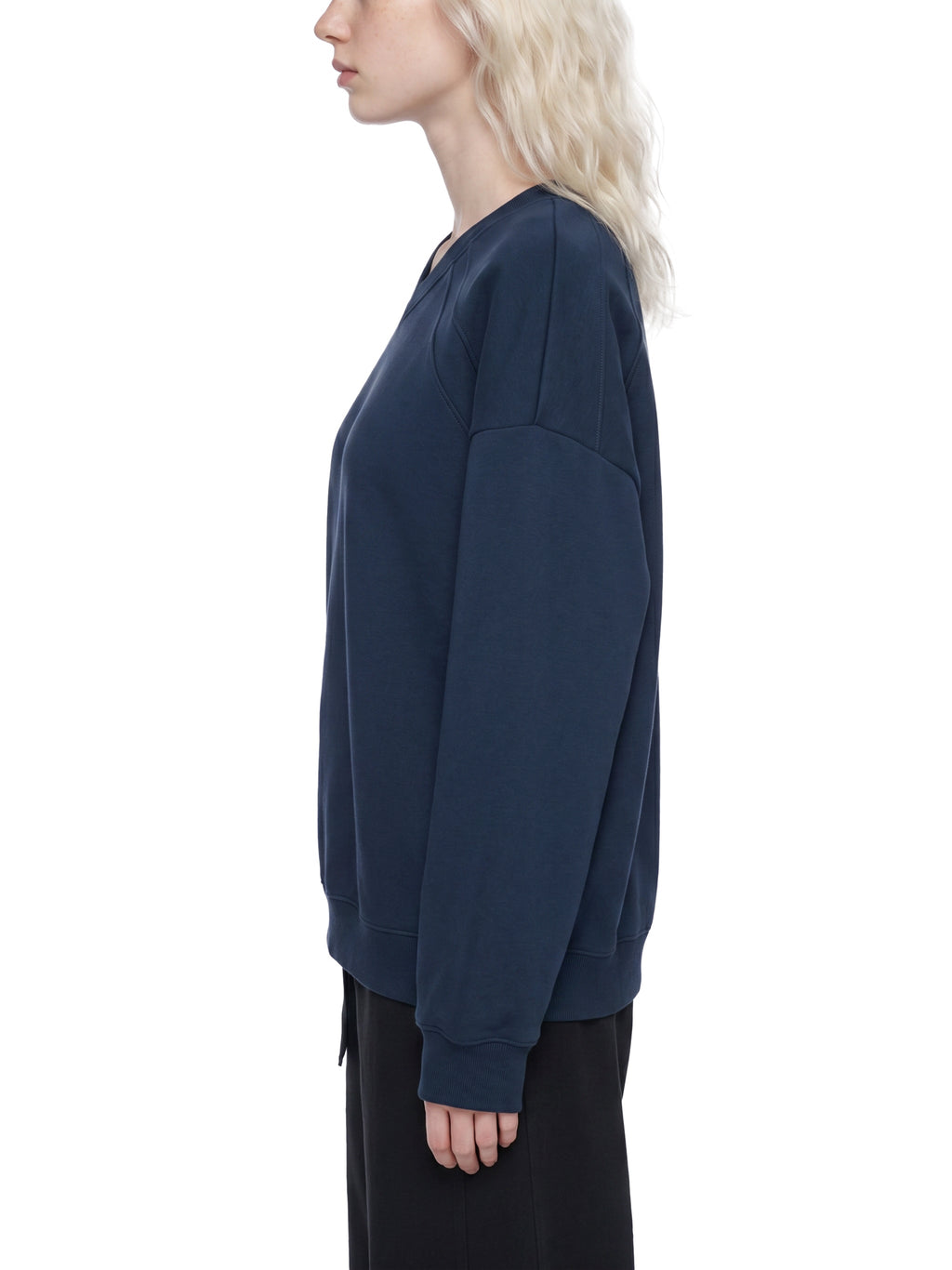 Unisex Oversized V-Neck Sweatshirt