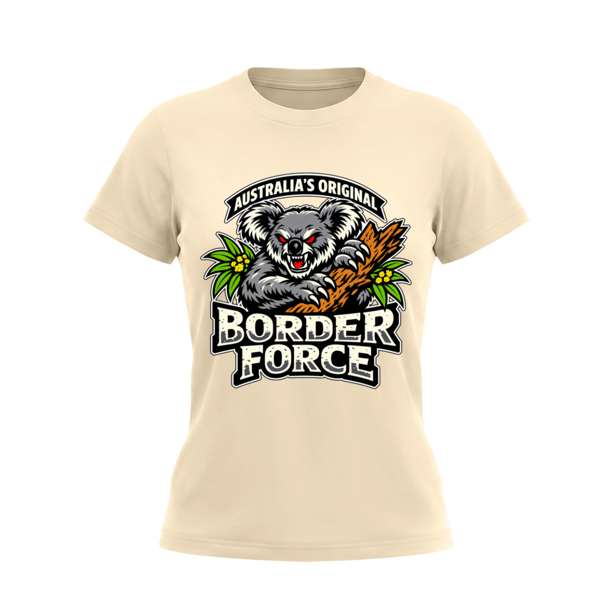 Drop Bear Women's Slim Fit Crewneck T-Shirt