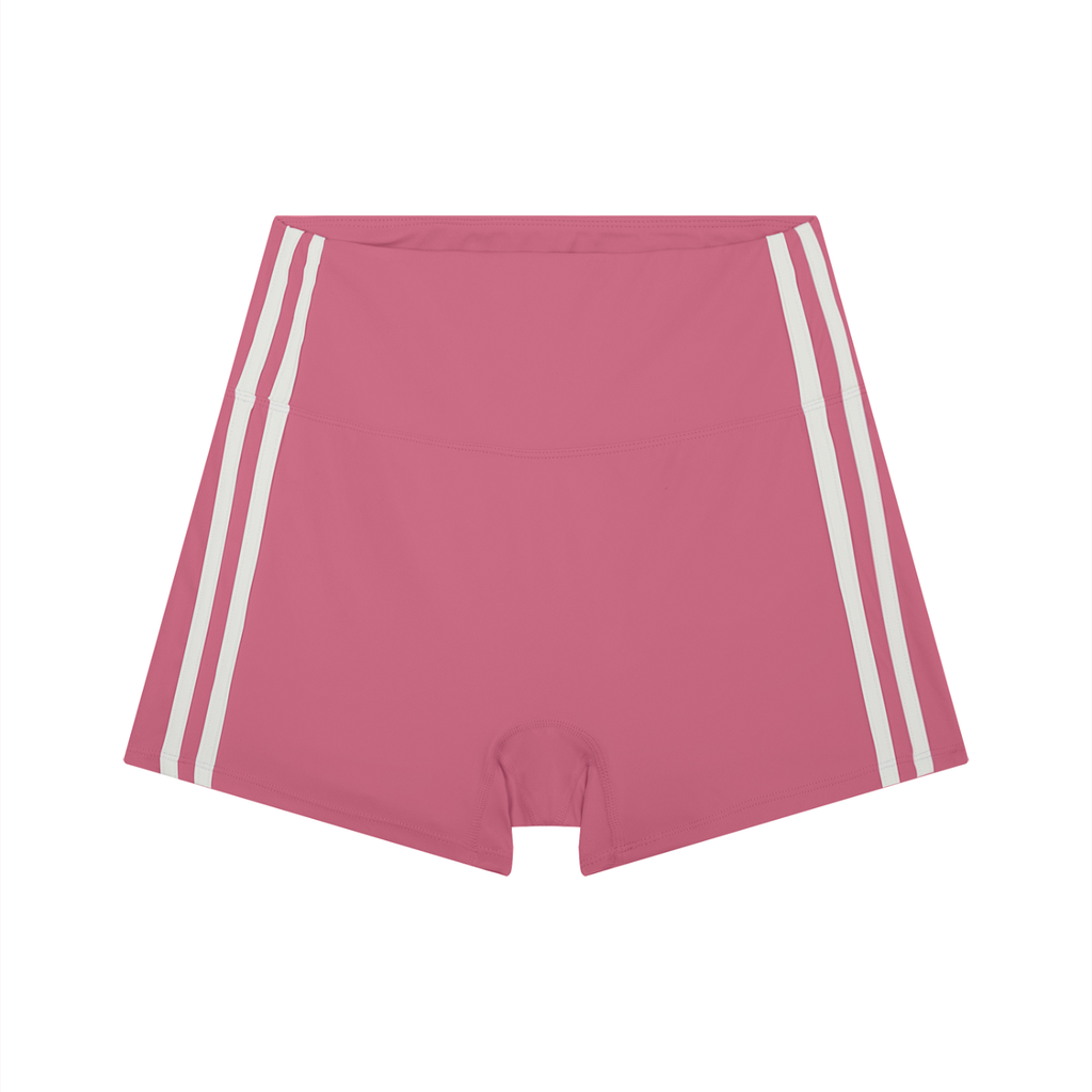 Women’s High-Waist Color Block Yoga Shorts