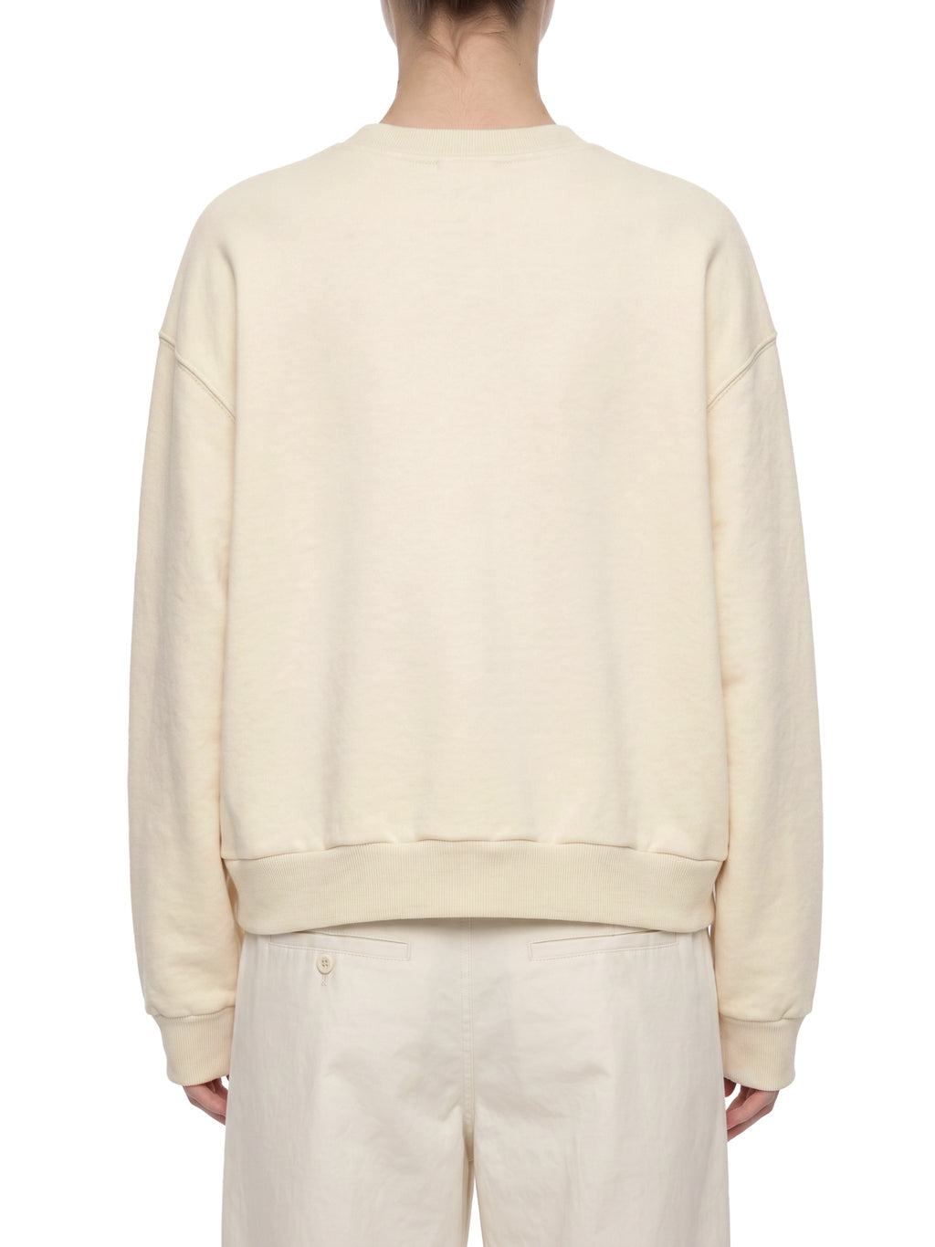Boxy Fleece Crewneck Sweatshirt