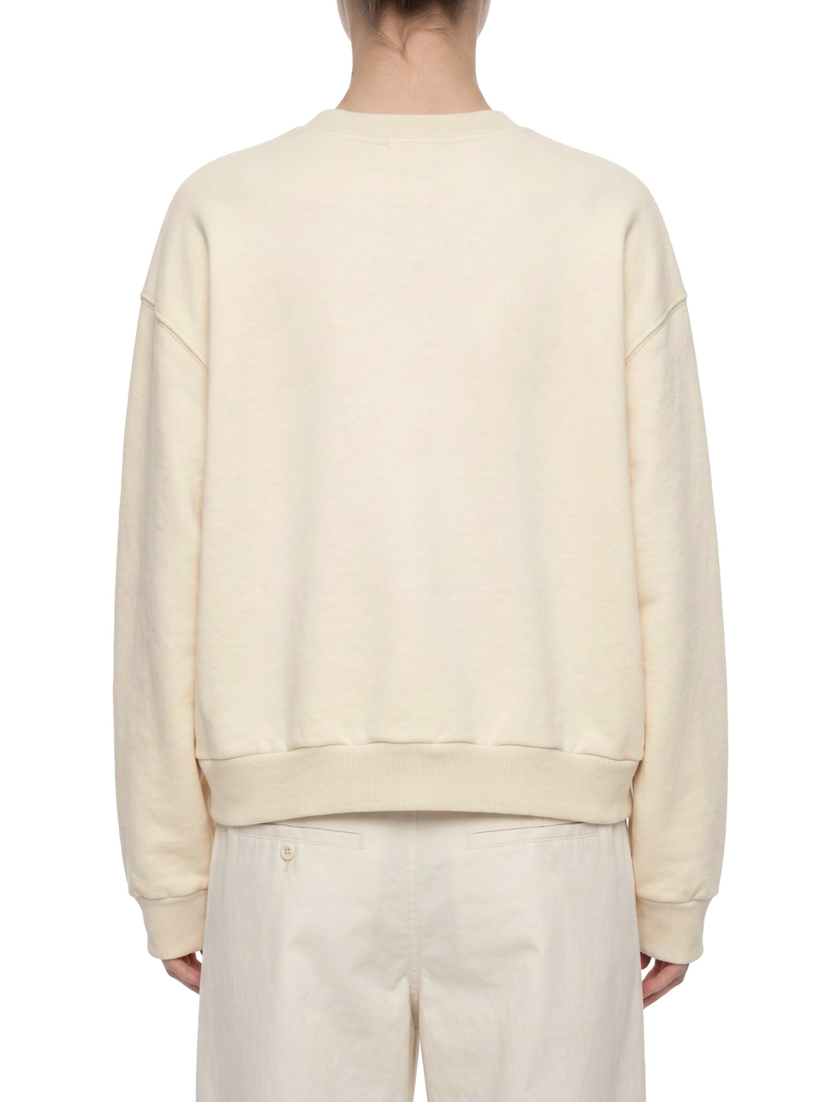 Boxy Fleece Crewneck Sweatshirt