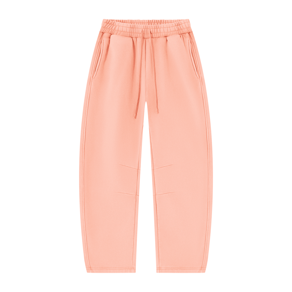 Unisex Vintage Wash Barrel-Leg Fleece Sweatpants V3