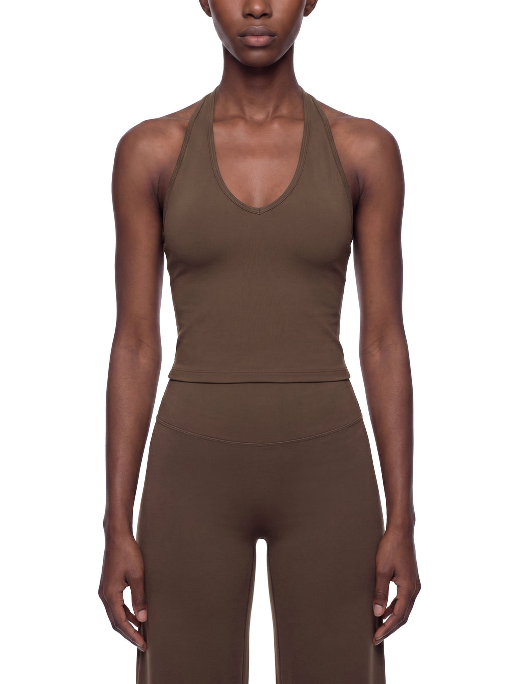 Women’s Halter V-Neck Yoga Tank Top