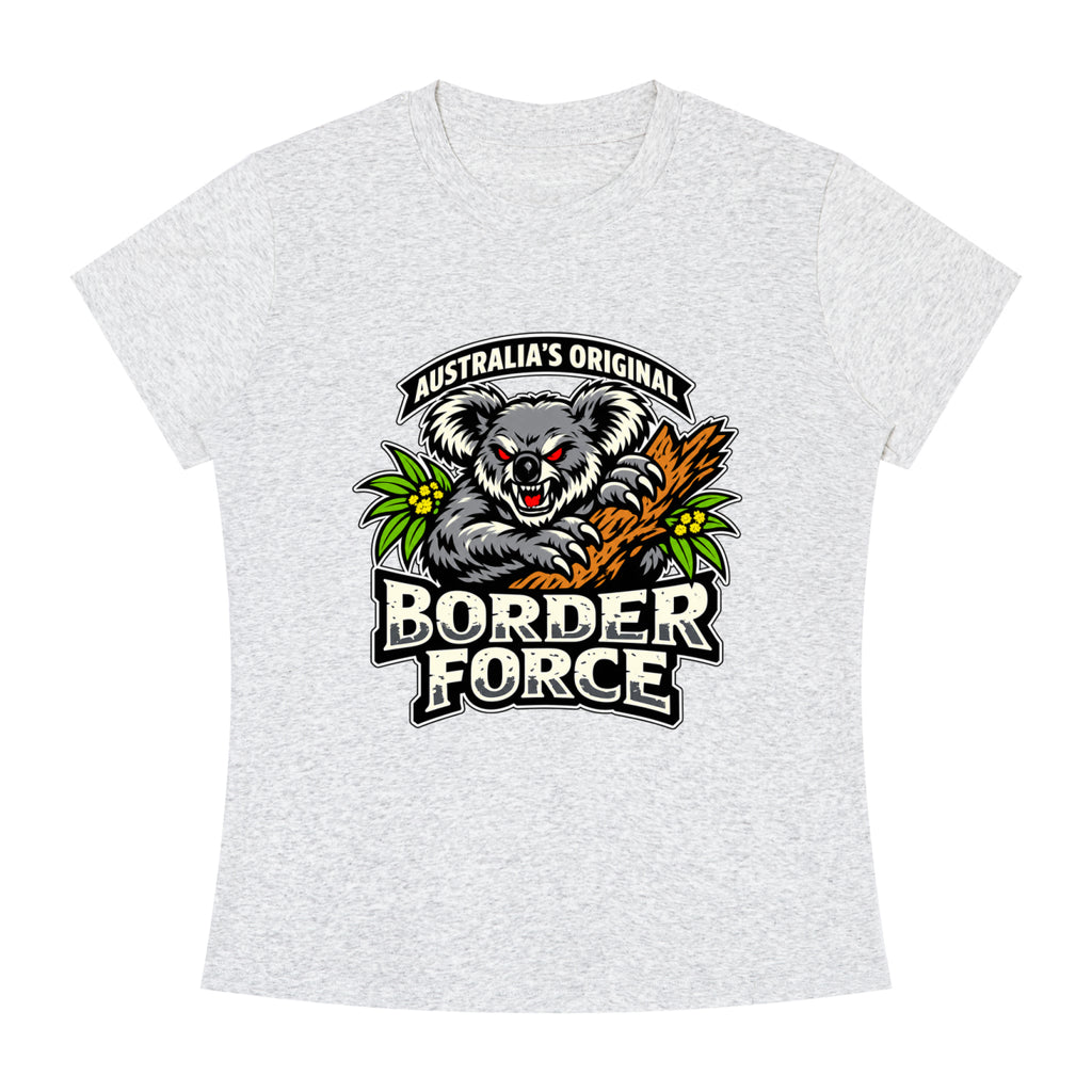 Drop Bear Women's Slim Fit Crewneck T-Shirt