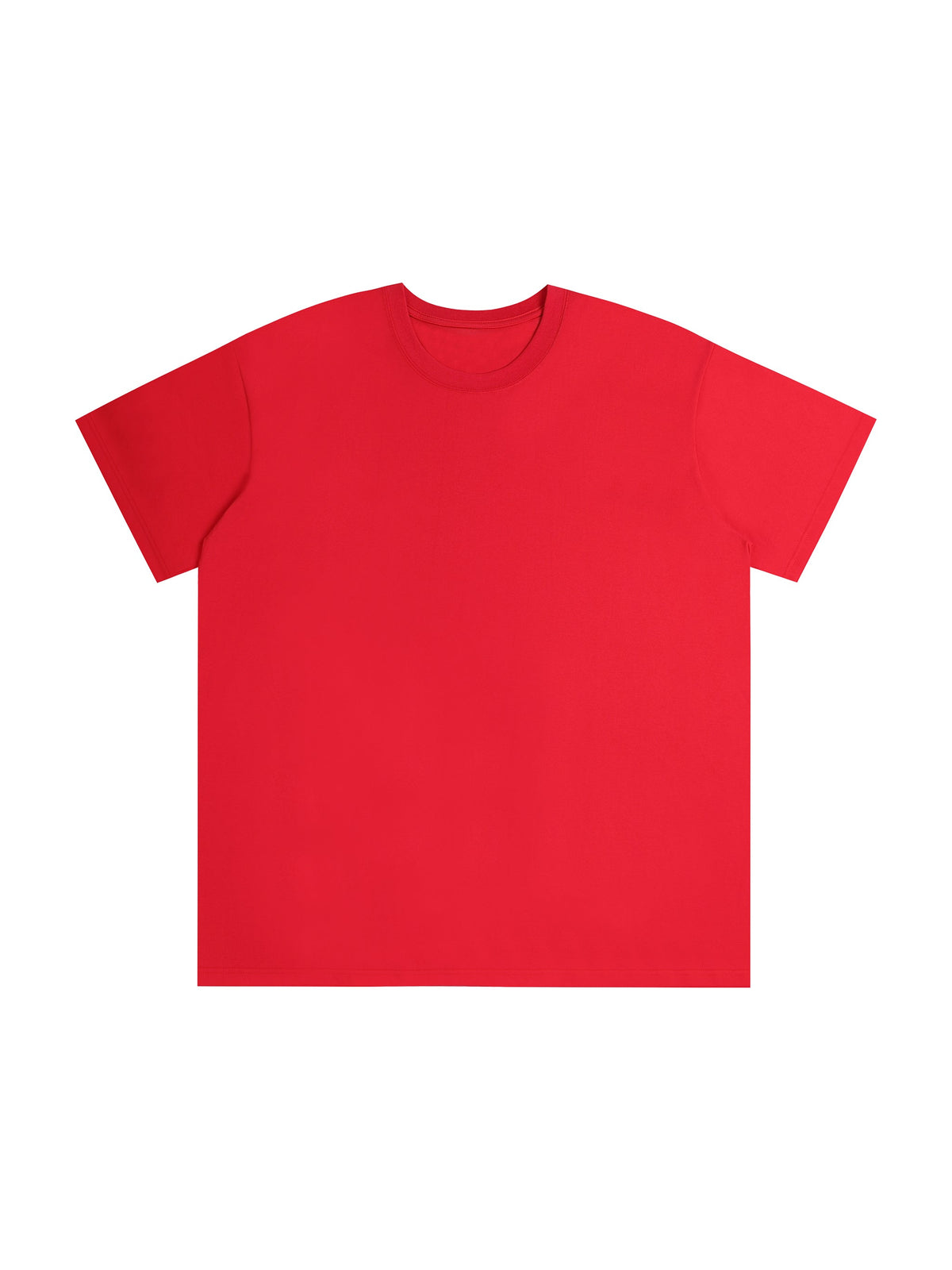 Red Unisex Seamless T-Shirt front view
