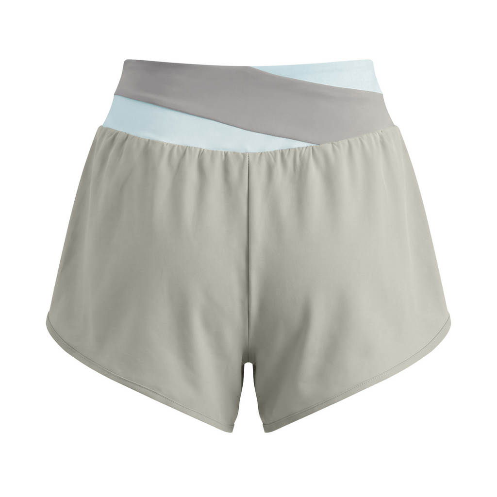 Off Script Women’s High-Rise Panelled Yoga Shorts