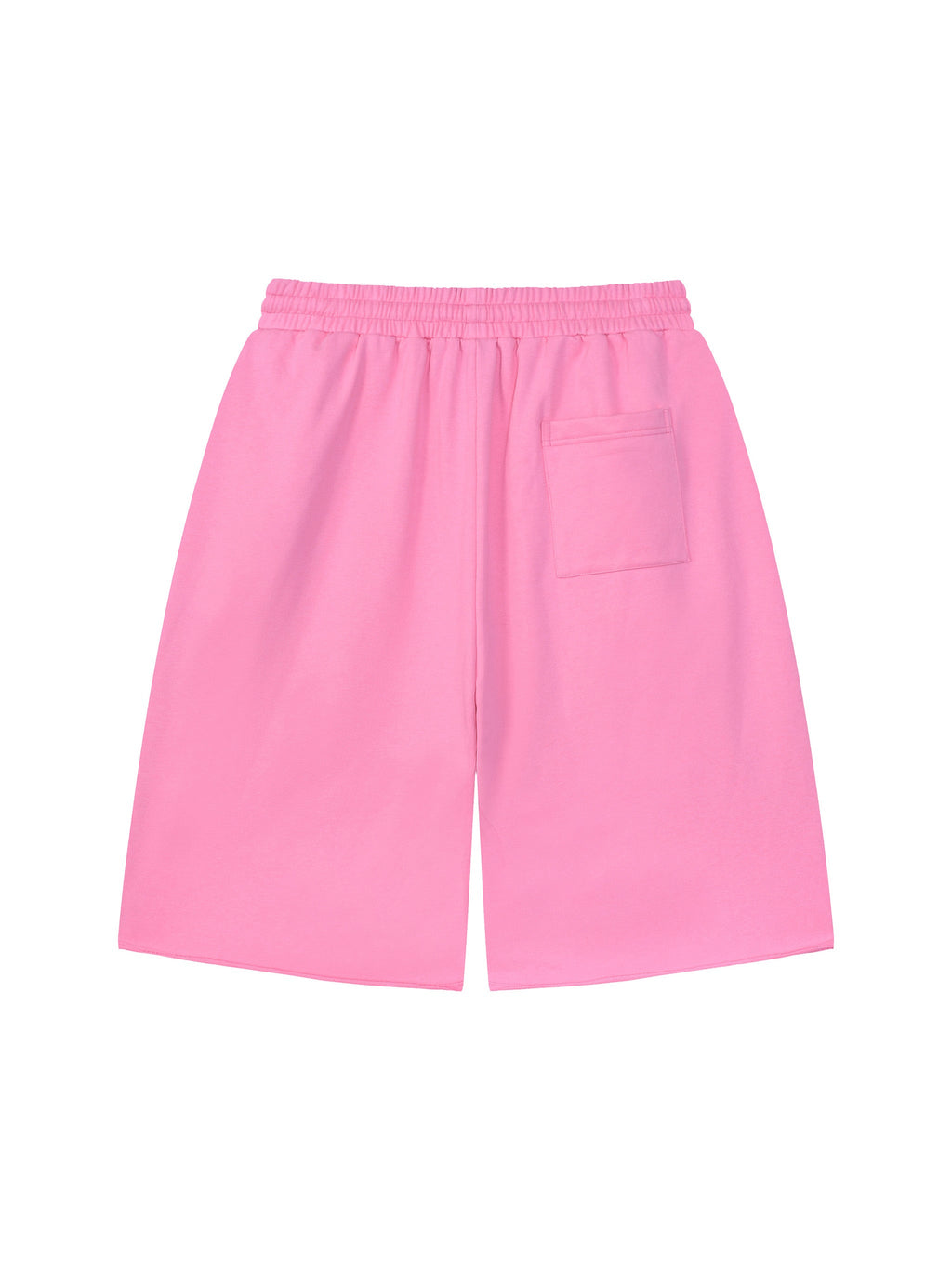 Unisex Loose Raw Edge Shorts