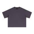 Plum Purple Essential Sorona Boxy T-Shirt front view