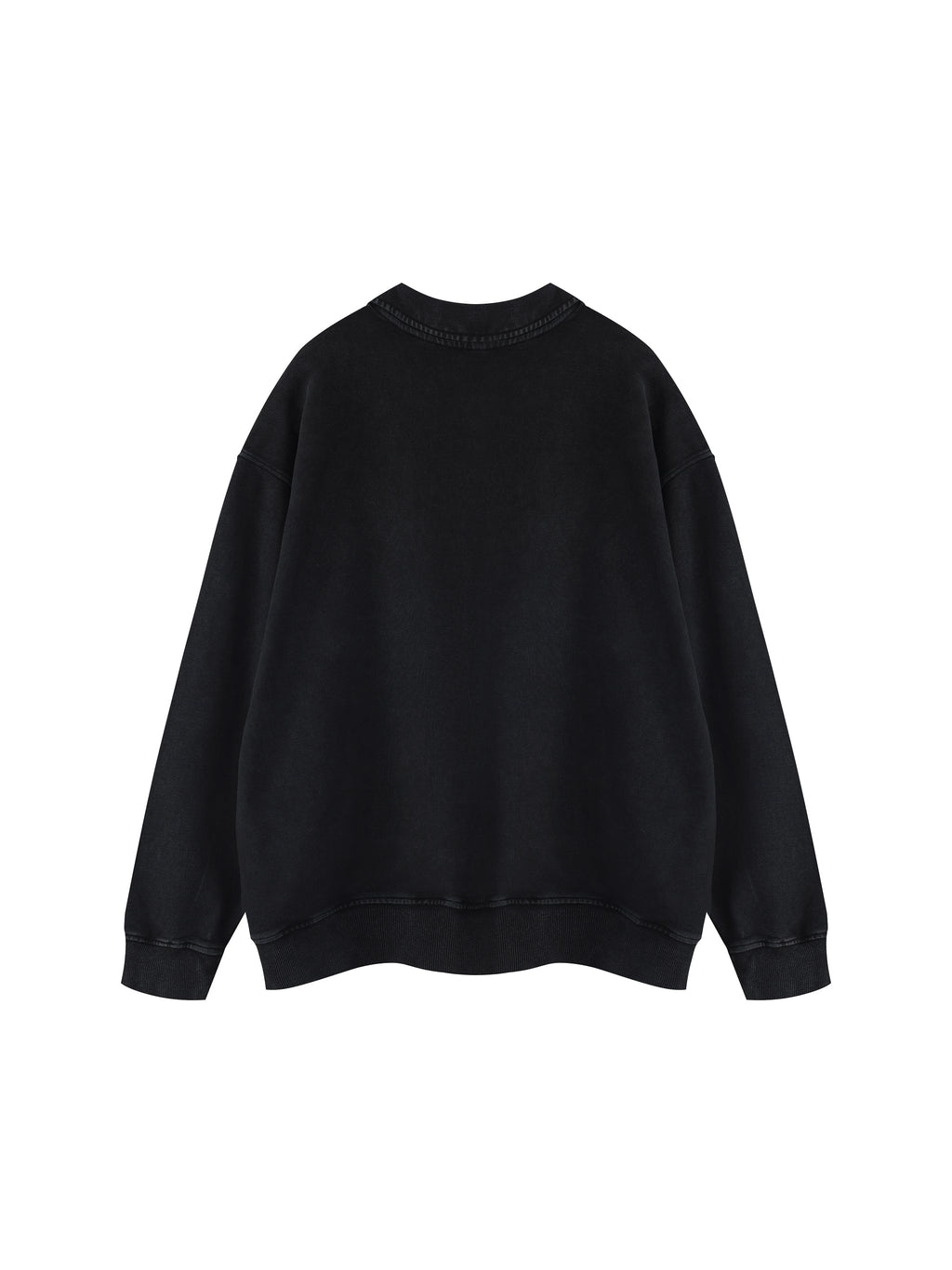 Unisex Vintage Wash Collared Sweatshirt