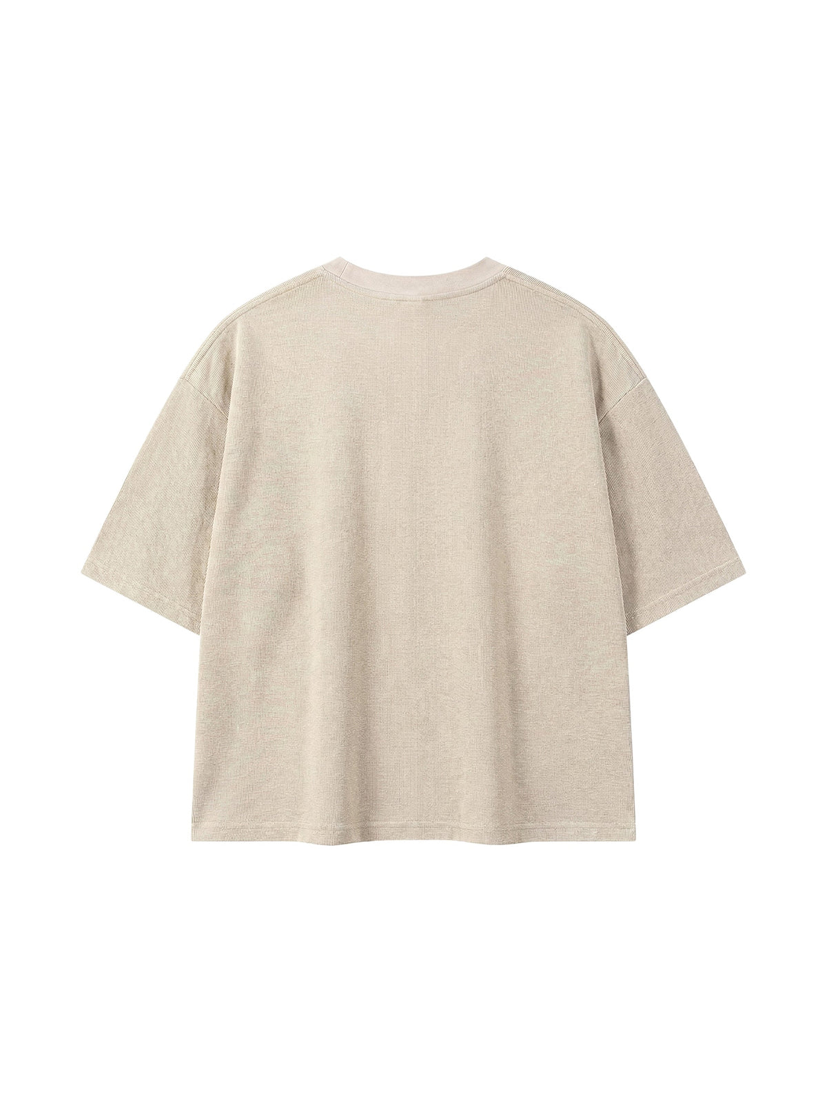 Unisex Mineral Wash Waffle Boxy T-Shirt