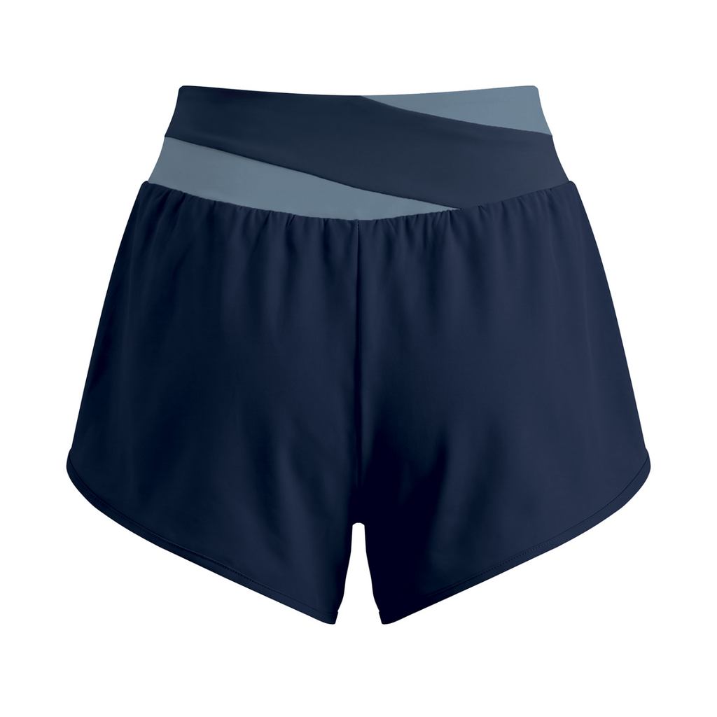 Off Script Women’s High-Rise Panelled Yoga Shorts