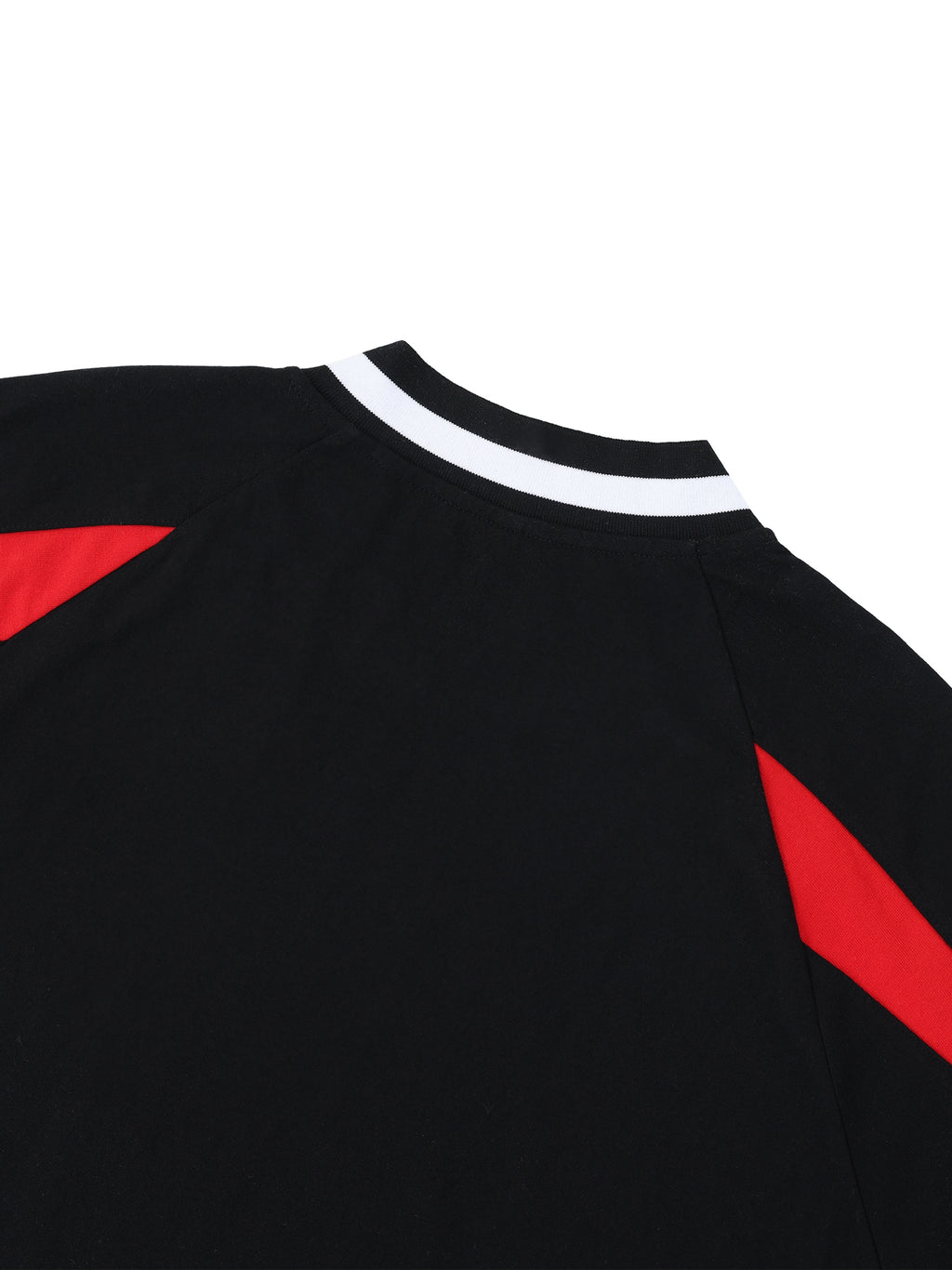 Unisex Oversized Color Block V-Neck T-Shirt
