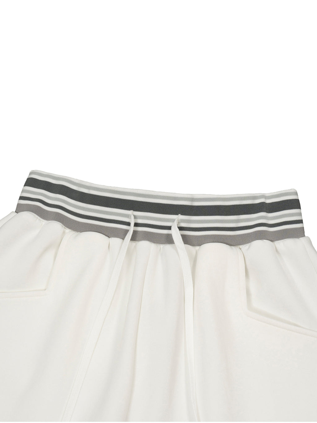 Striped Waist Wide-Leg Pants
