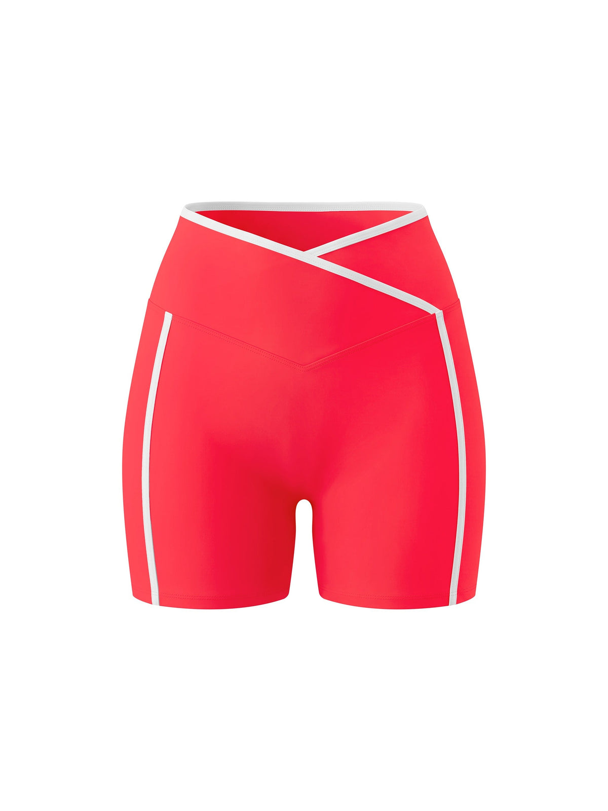 Women’s High Rise Color Block Yoga Shorts