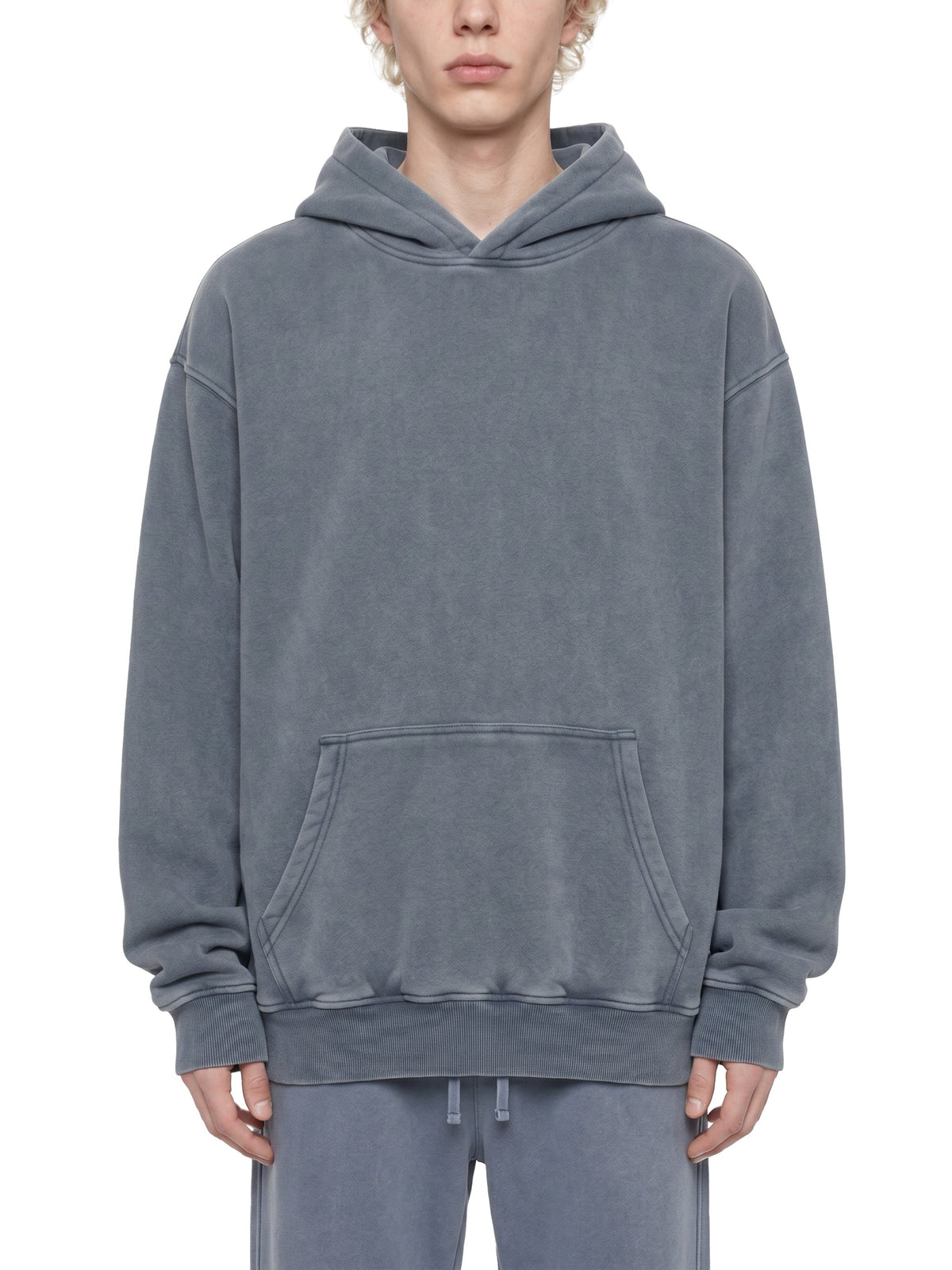 Snow Wash Fleece Oversize Hoodie – product view 1