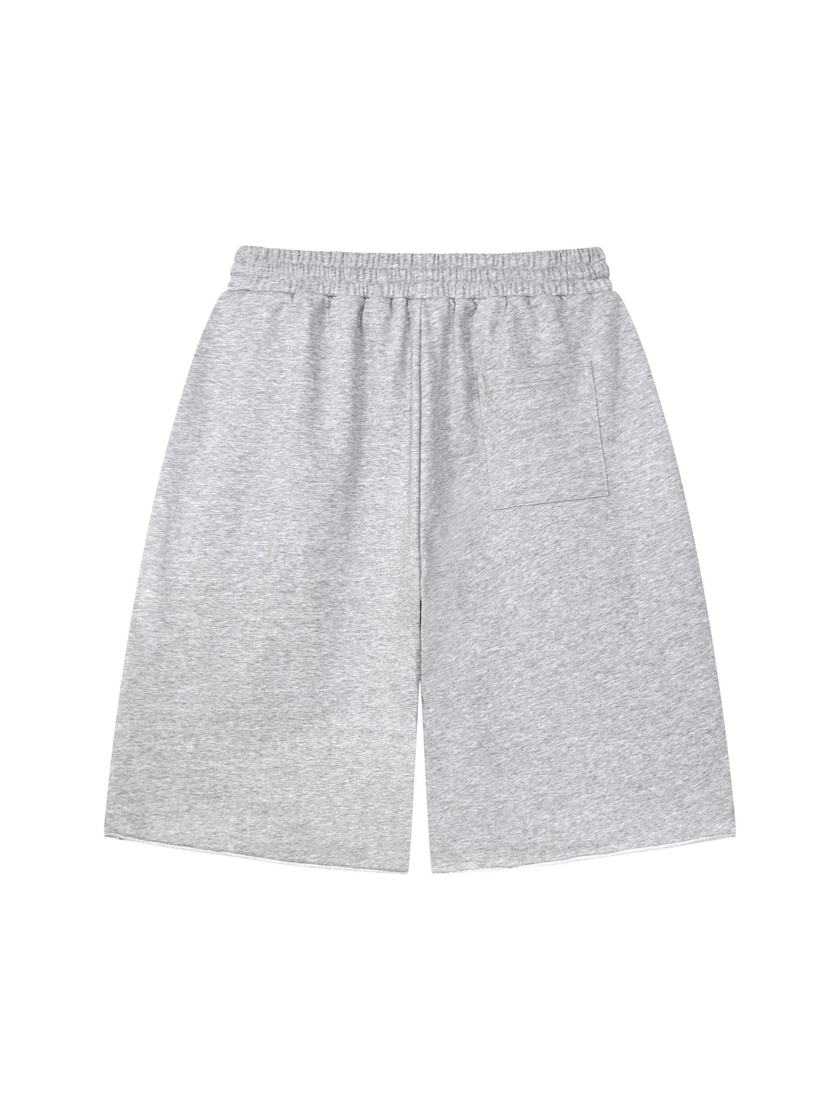 Unisex Loose Raw Edge Shorts