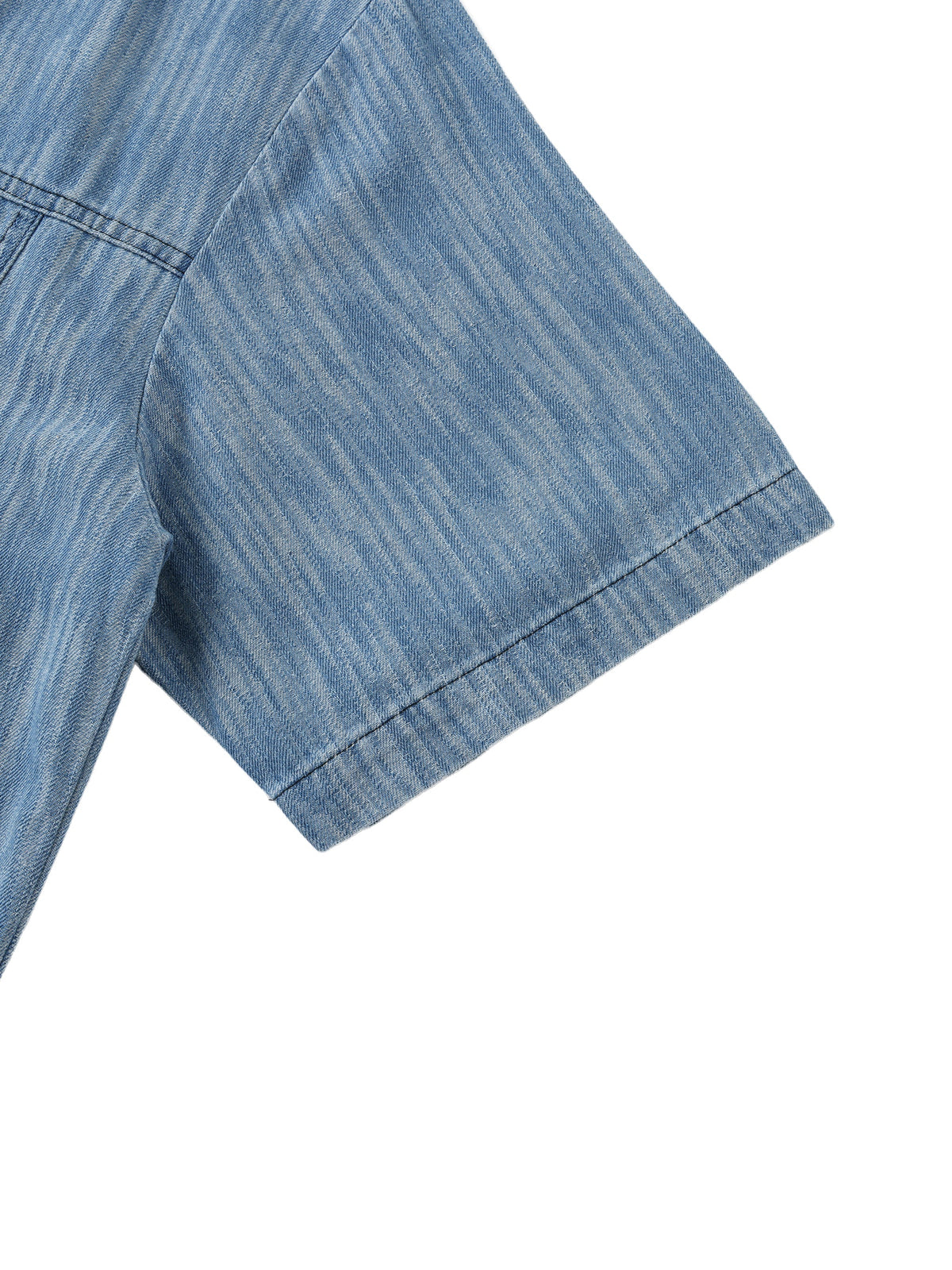 Distressed Wash Short Sleeve Shirt