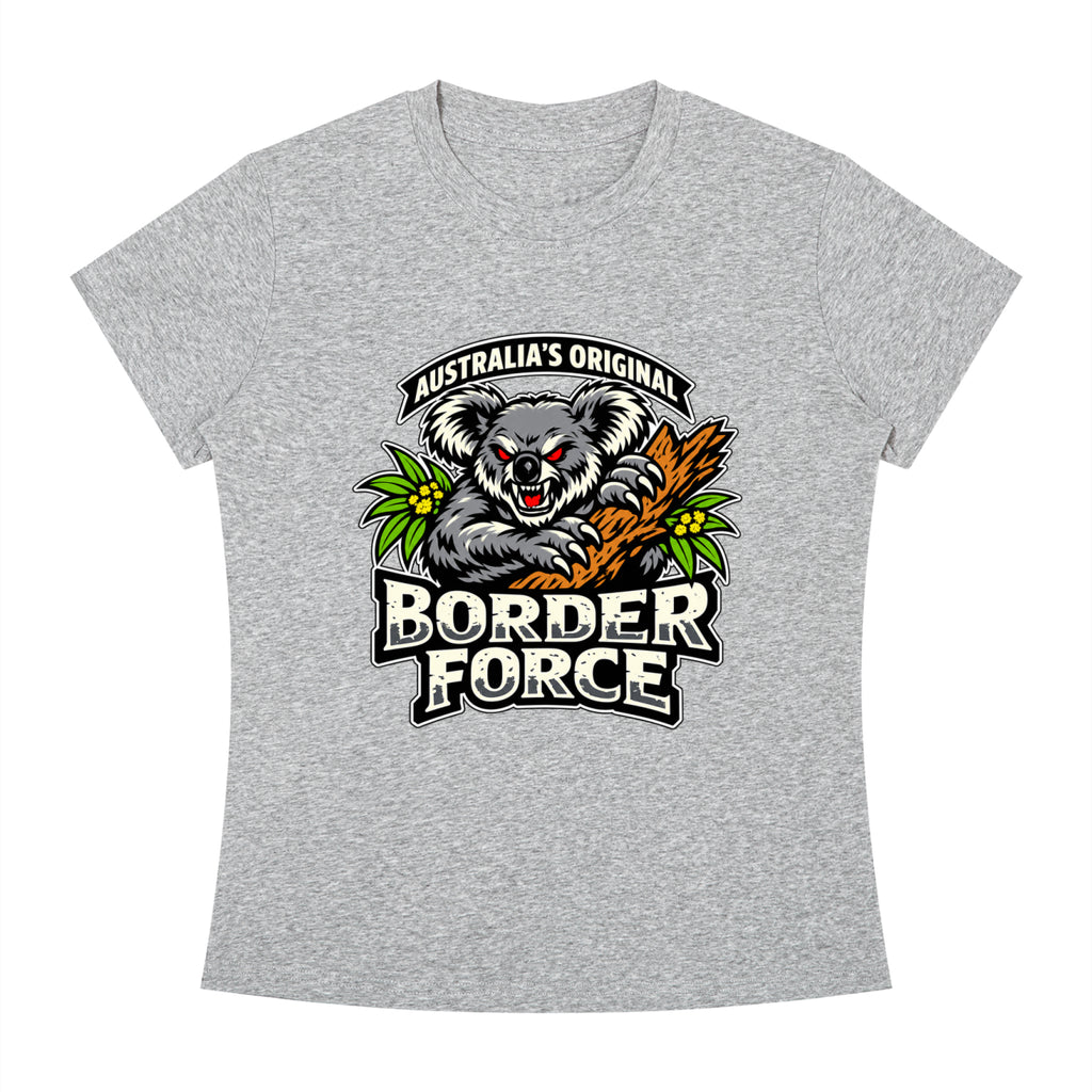 Drop Bear Women's Slim Fit Crewneck T-Shirt