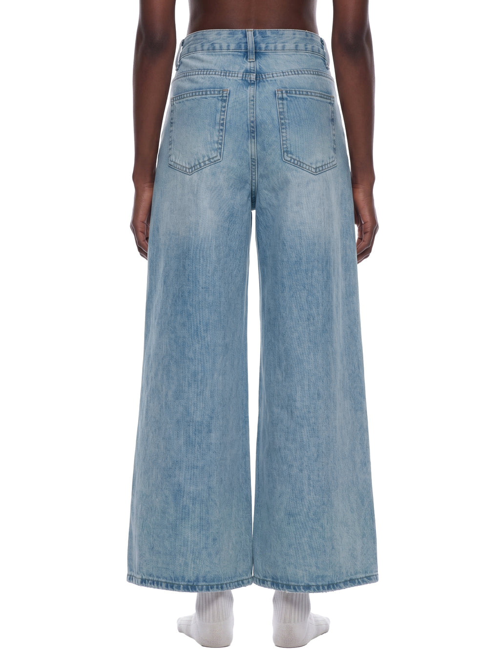 Women’s Vintage Wash Wide Leg Jeans