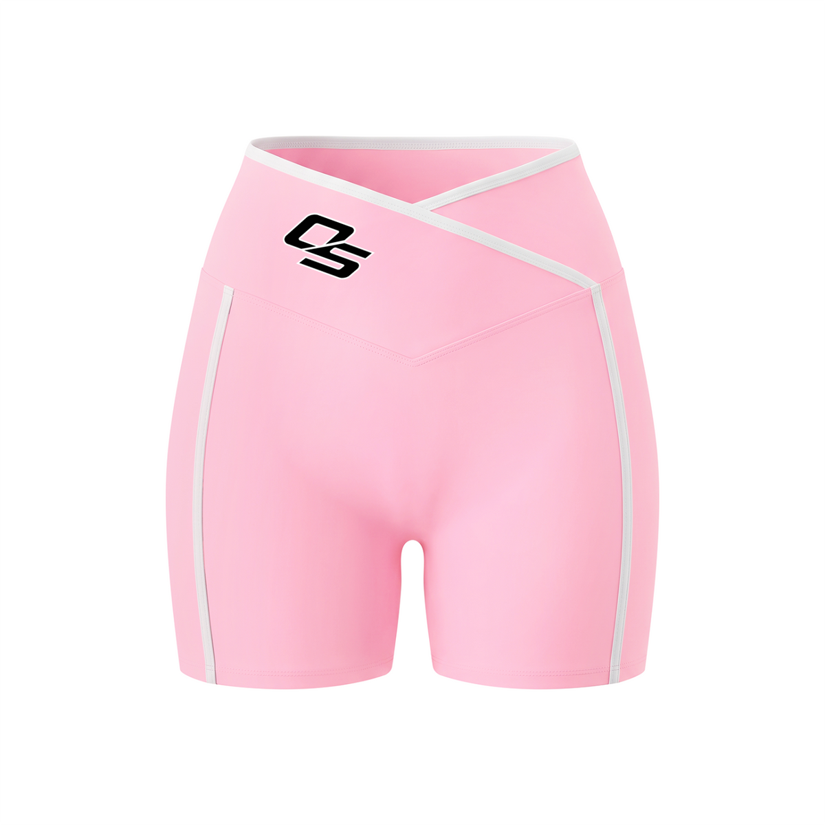 Off Script Women’s High-Rise Colour-Block Yoga Shorts