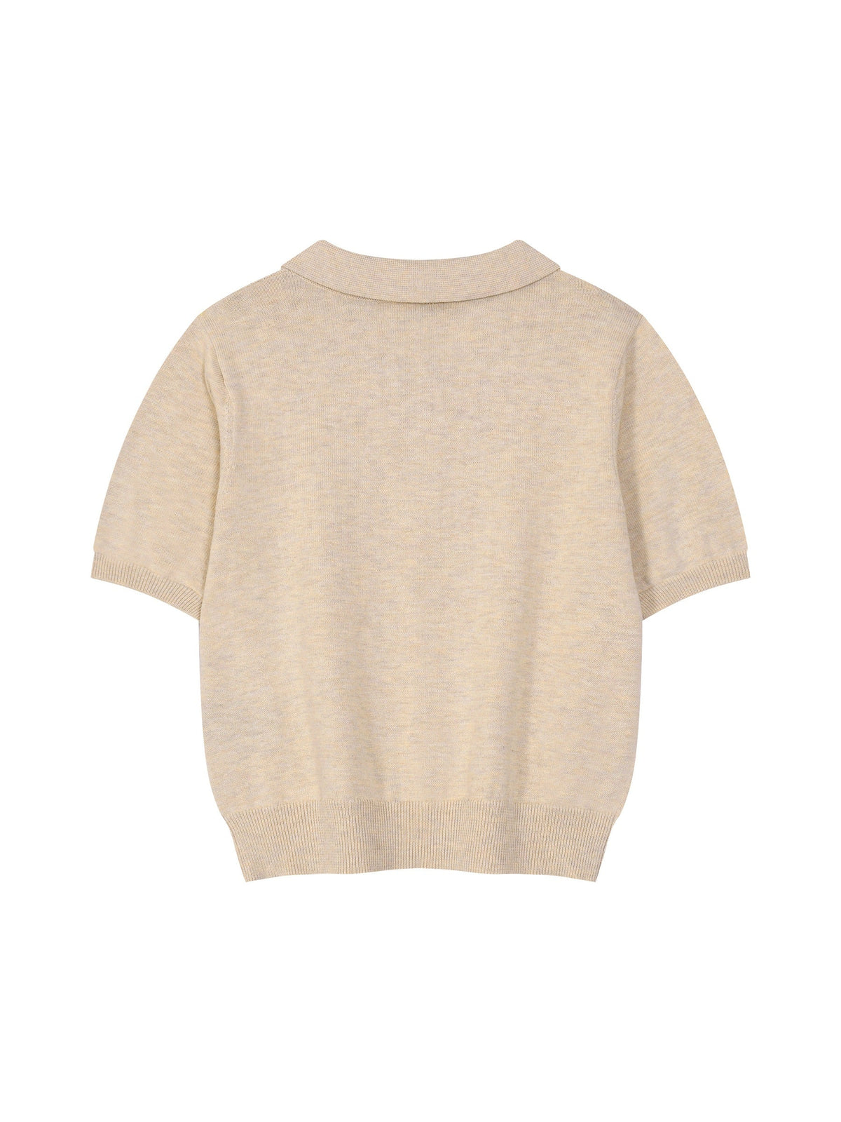 Women’s Knit Cotton Polo Shirt