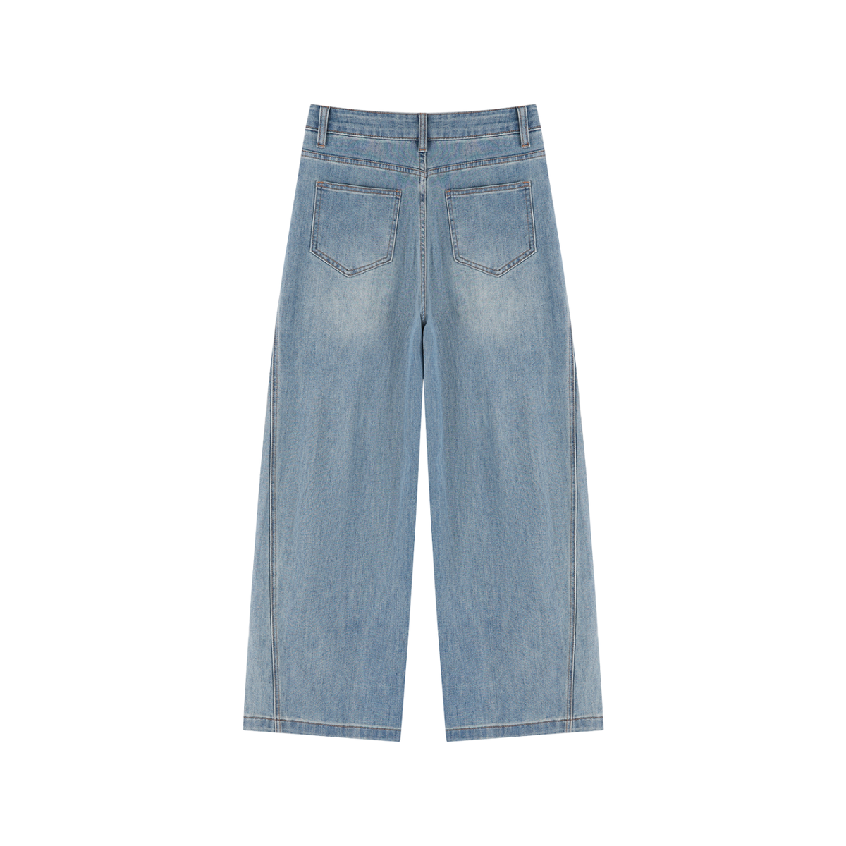 Women’s Vintage Wash High Rise Wide Leg Jeans