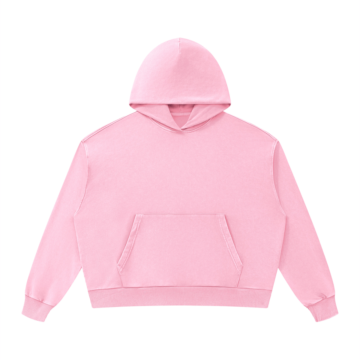 Unisex Mineral Wash Boxy Hoodie