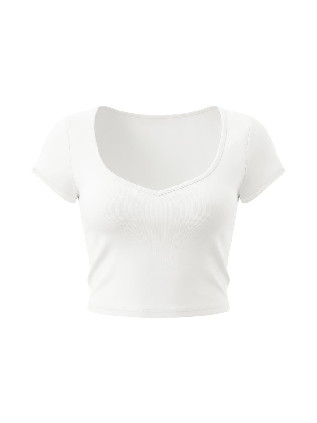 Women's Slim Cap Sleeve Crop T-Shirt