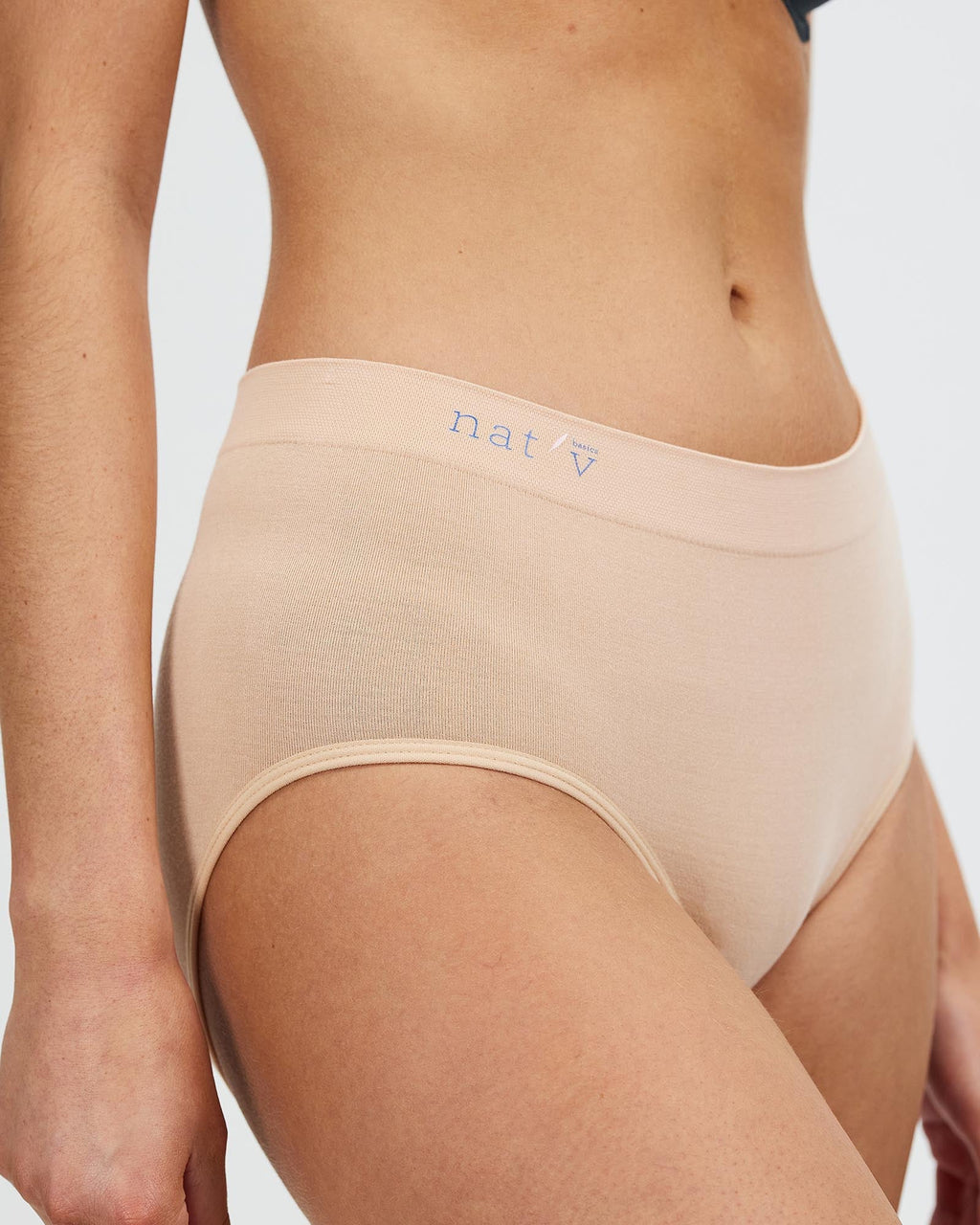 Classic Modal Full Brief Underwear - Bone