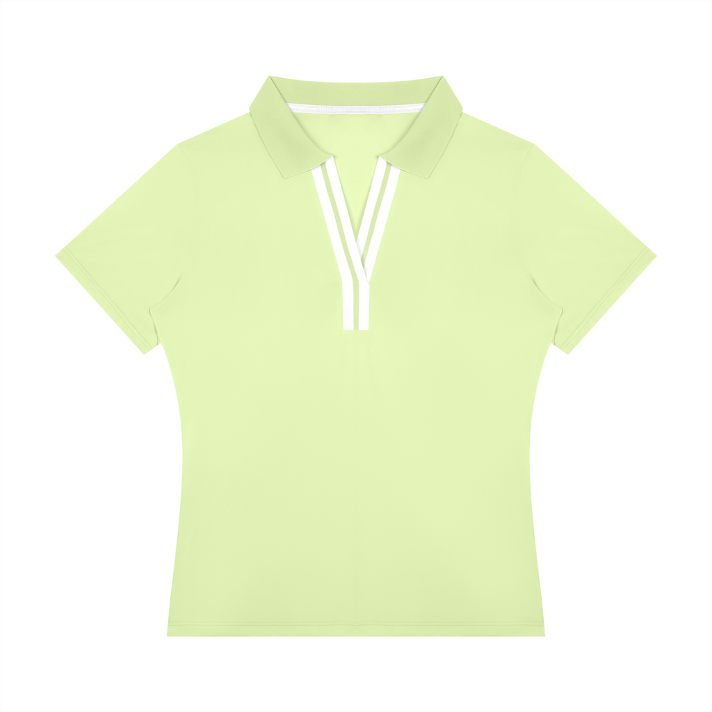 Women’s Color Block Polo Shirt