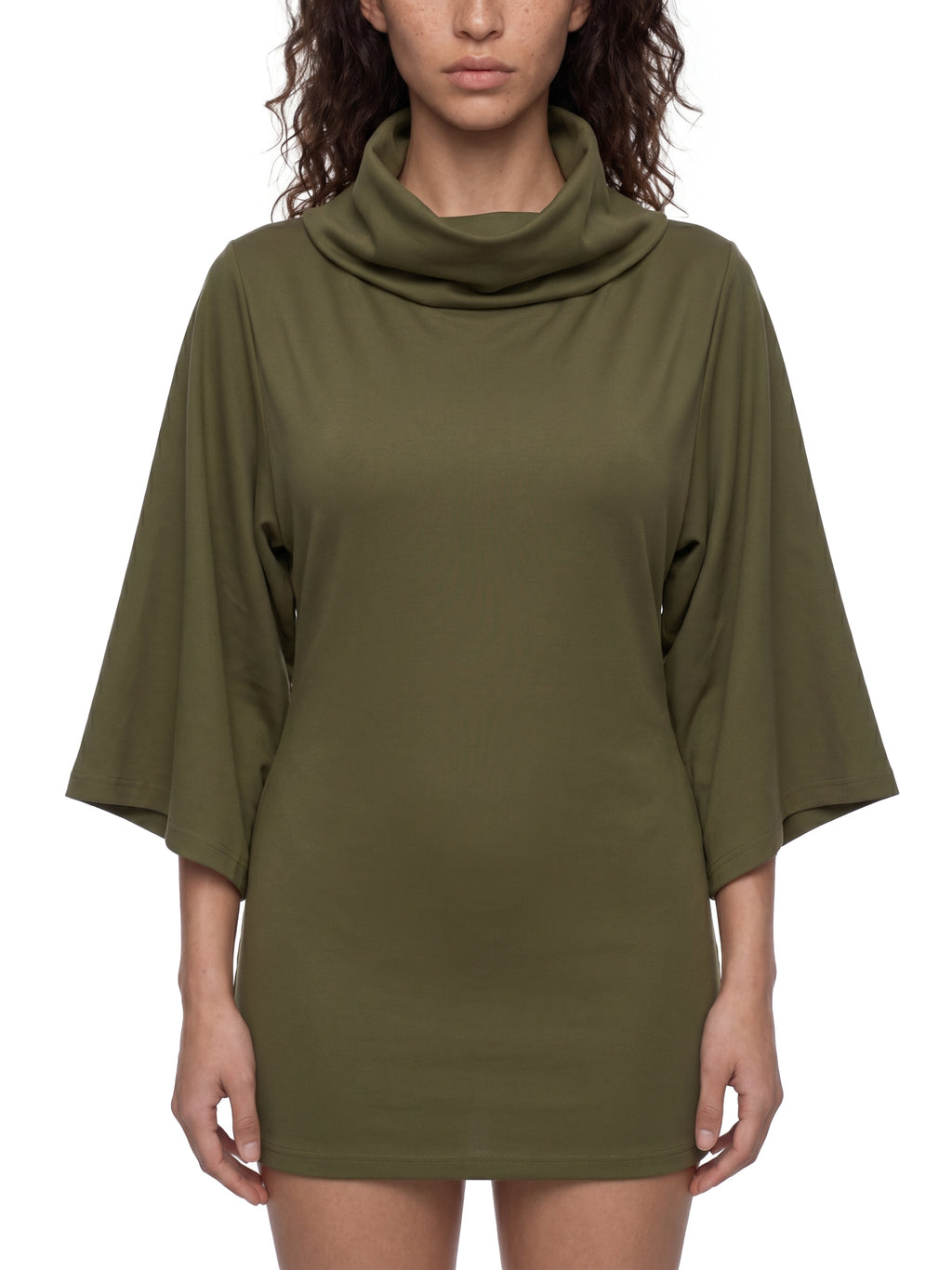 Women’s Turtleneck Batwing T-Shirt