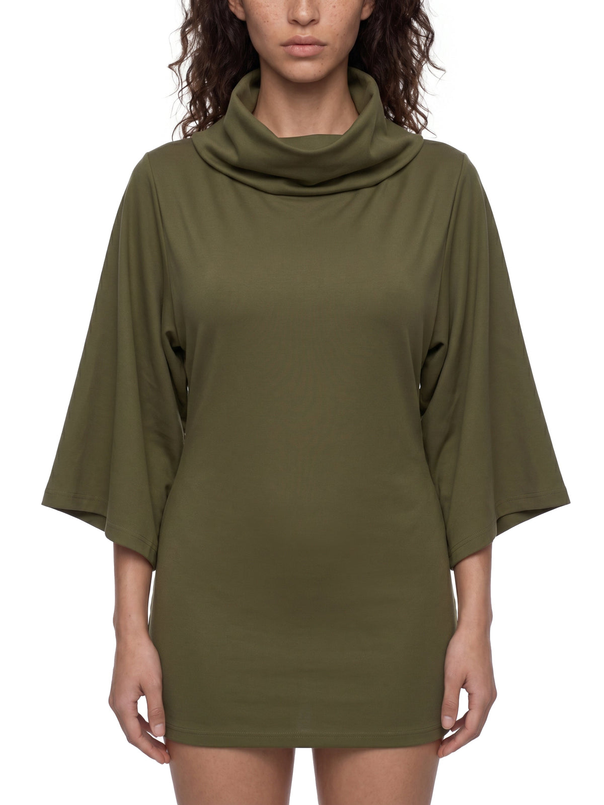 Women’s Turtleneck Batwing T-Shirt
