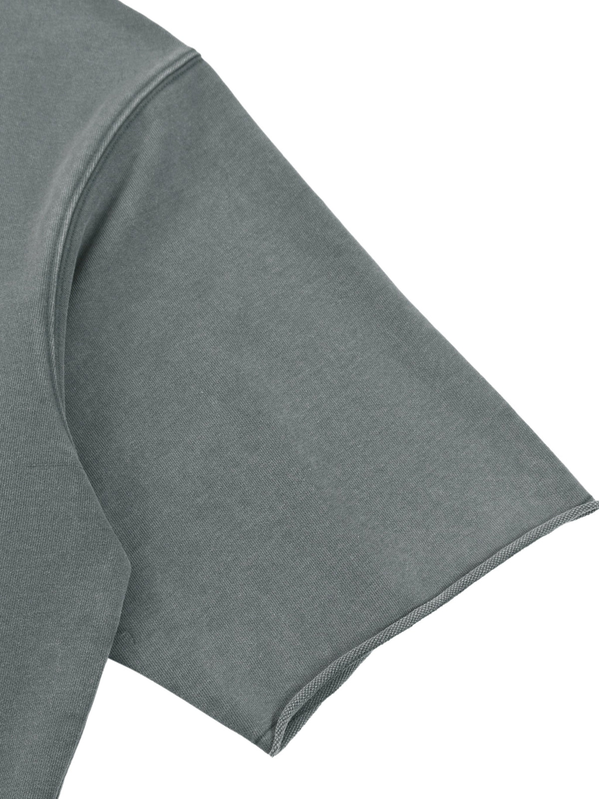Unisex Mineral Wash Boxy Raw Edge T-Shirt