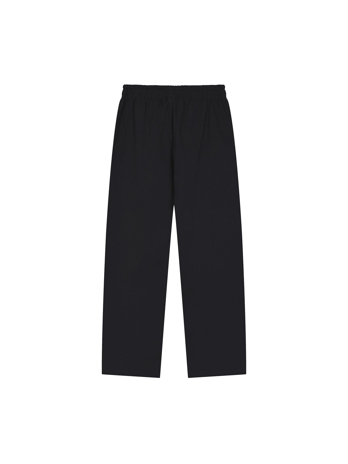Solid Colour Straight-Leg Sweatpants
